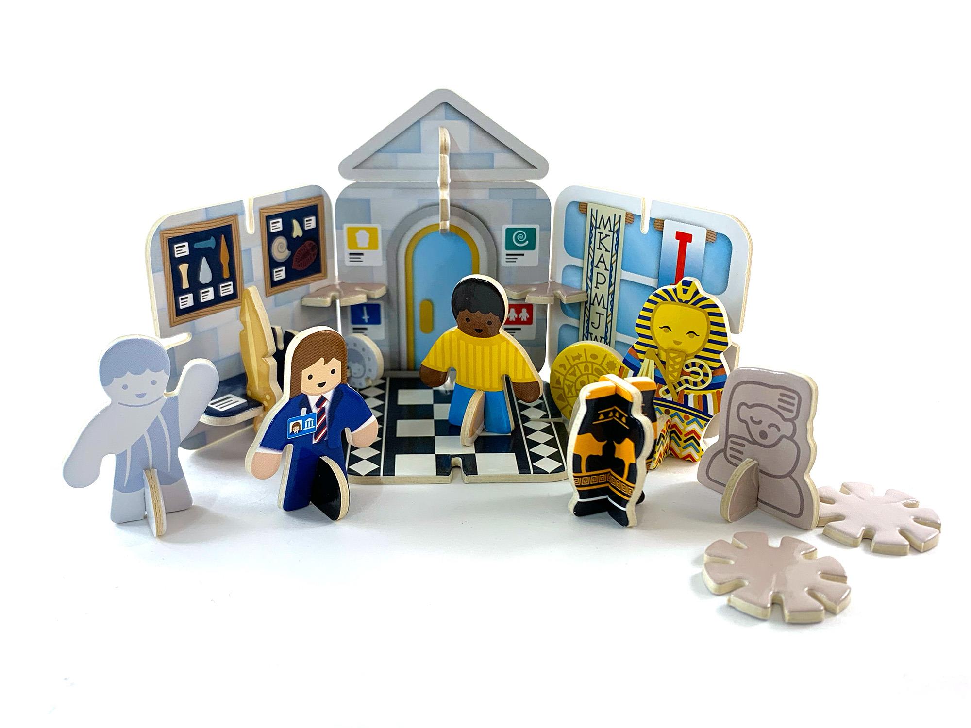 PlayPressPlayPress - Story Playset - Mini MuseumK0003