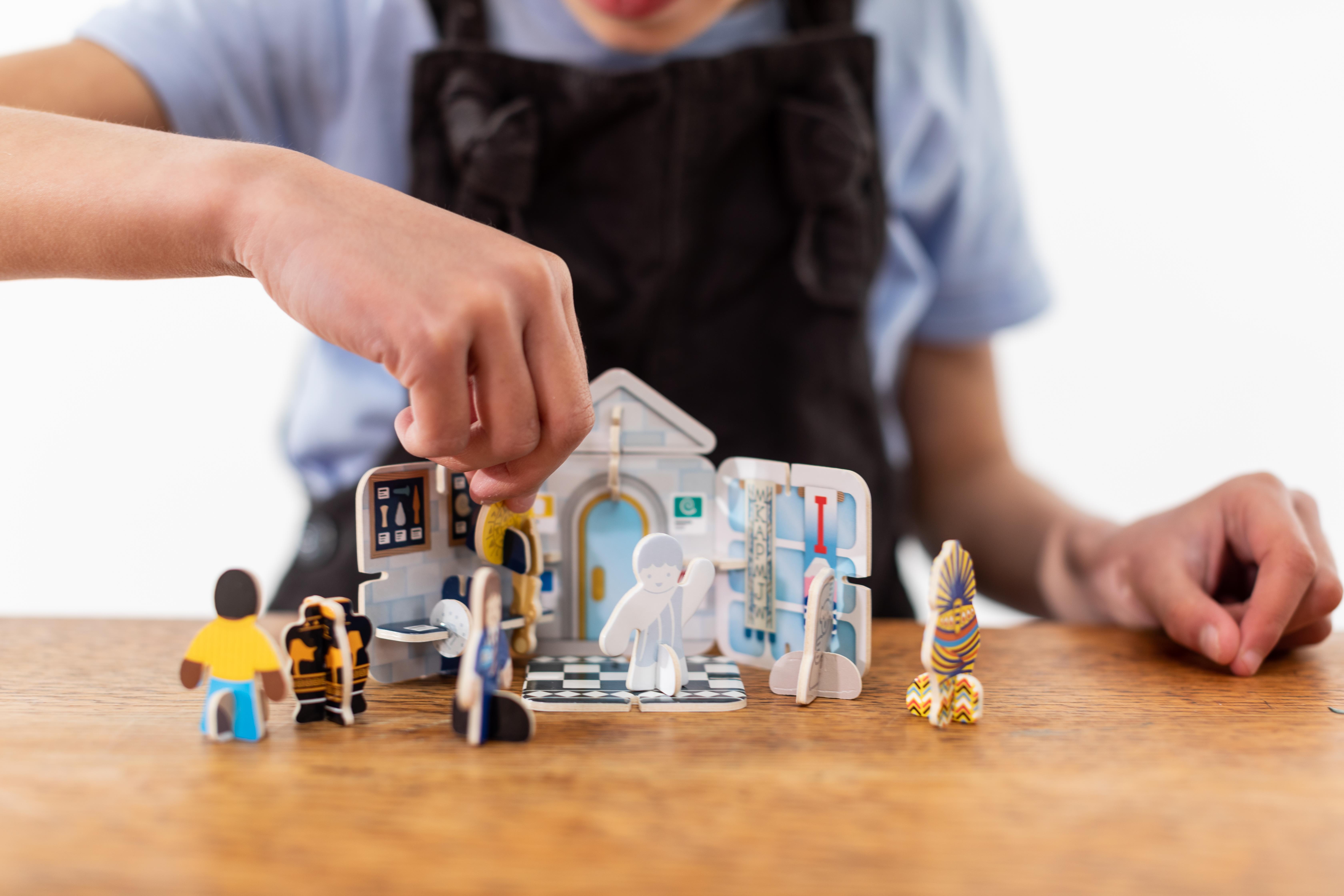 PlayPressPlayPress - Story Playset - Mini MuseumK0003