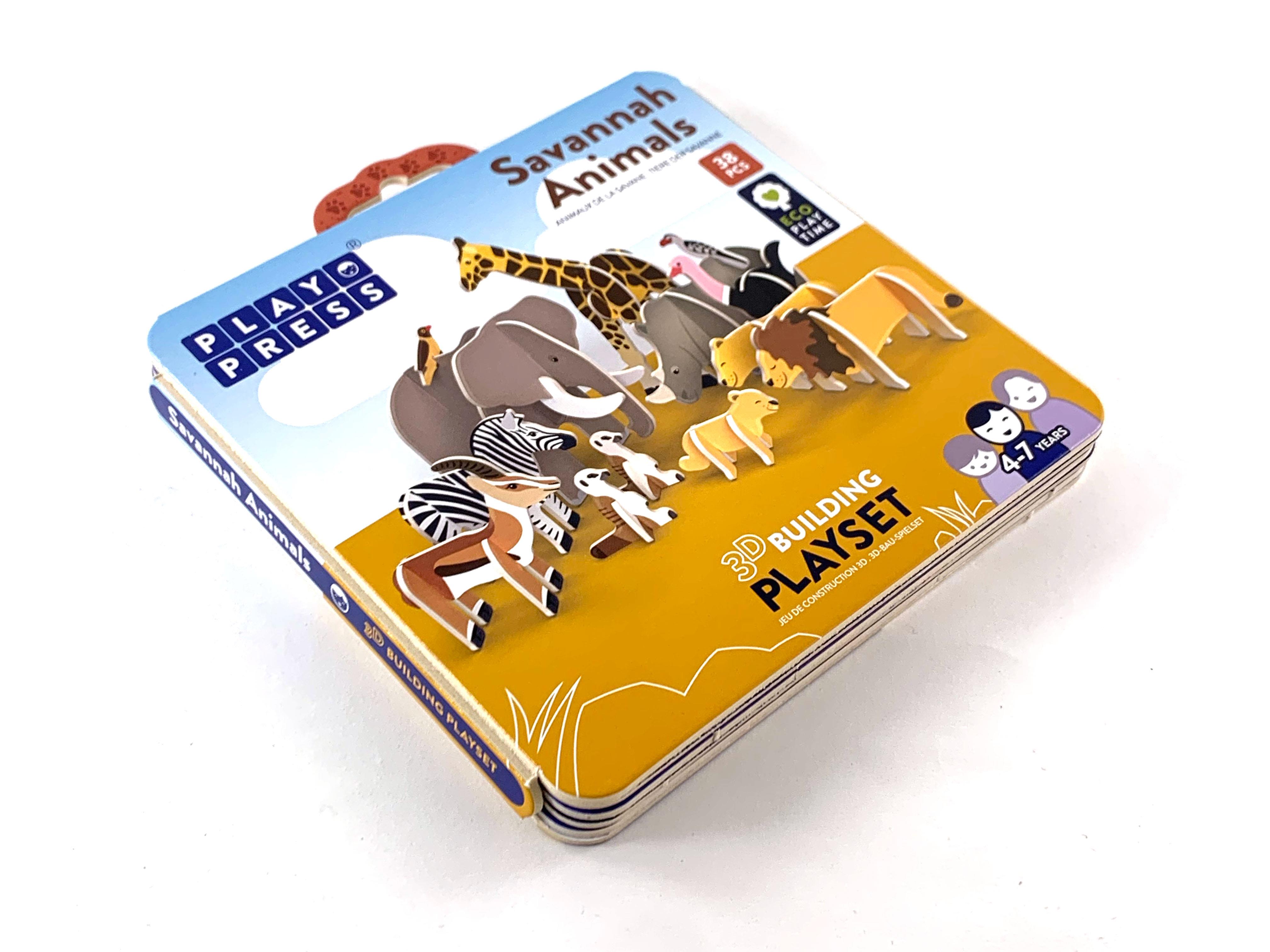 PlayPressPlayPress - Story Playset - Savannah AnimalsFM0014