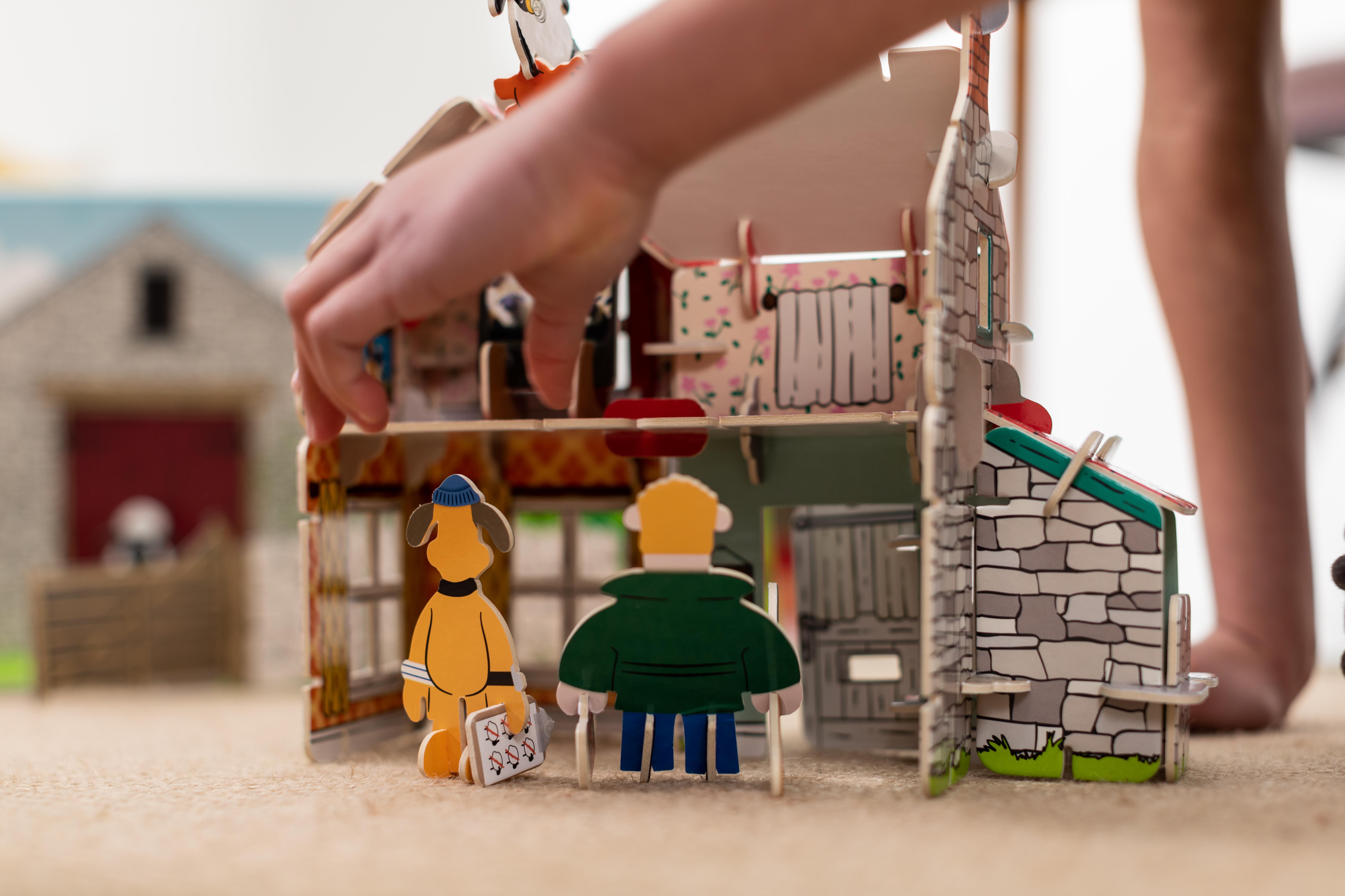 PlayPressPlayPress - Story Playset - Shaun the Sheep Mossy BottomL0006