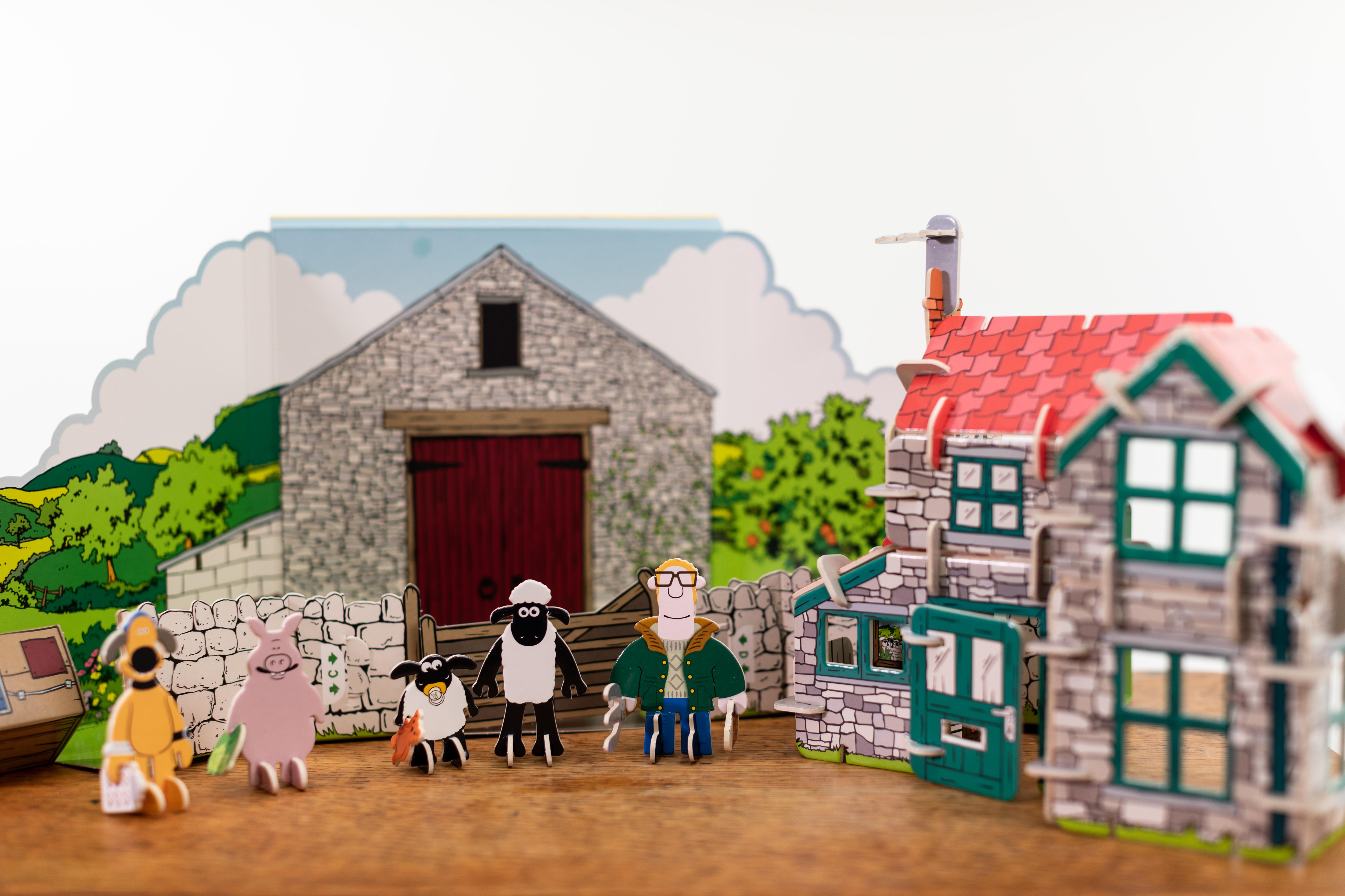 PlayPressPlayPress - Story Playset - Shaun the Sheep Mossy BottomL0006