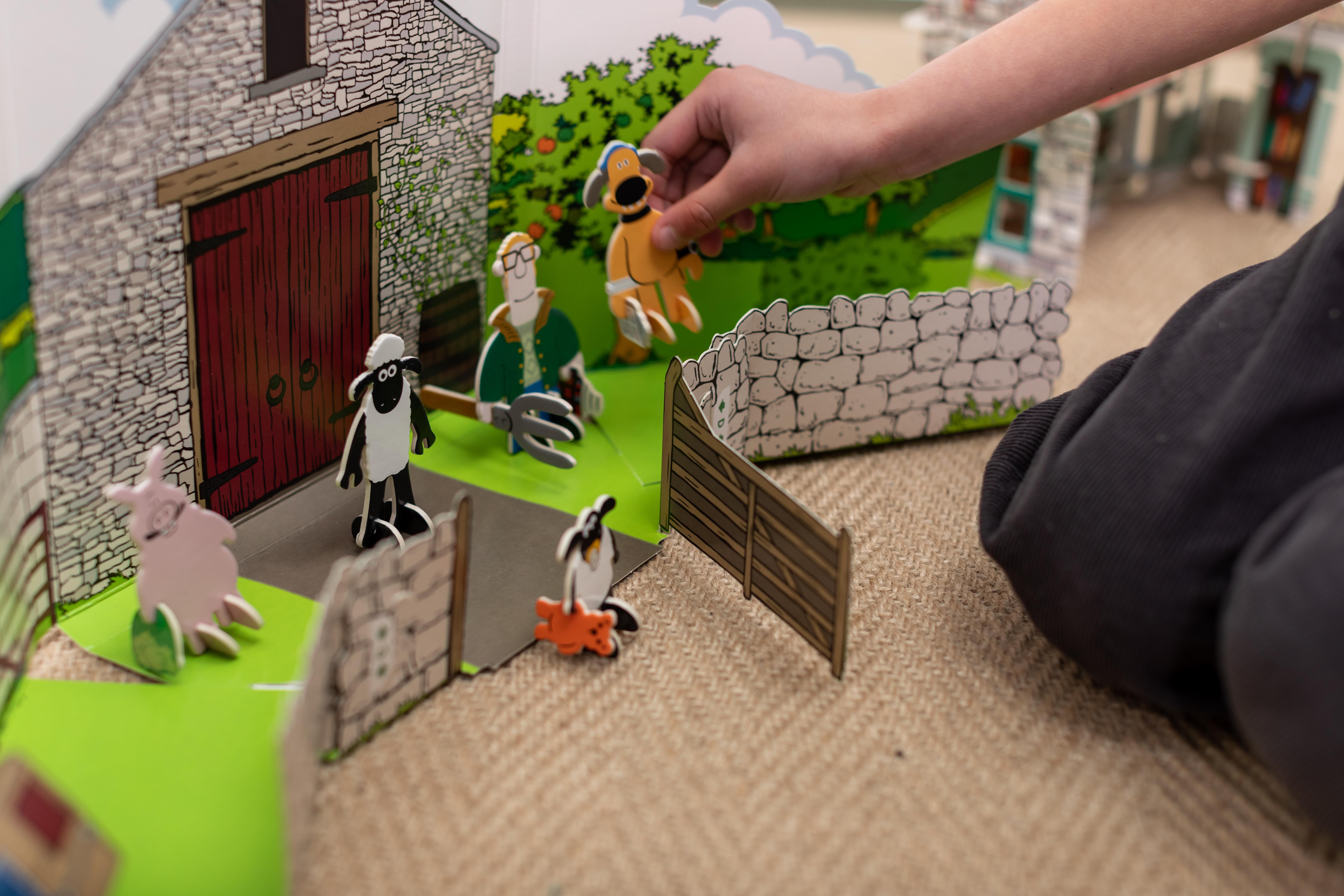 PlayPressPlayPress - Story Playset - Shaun the Sheep Mossy BottomL0006