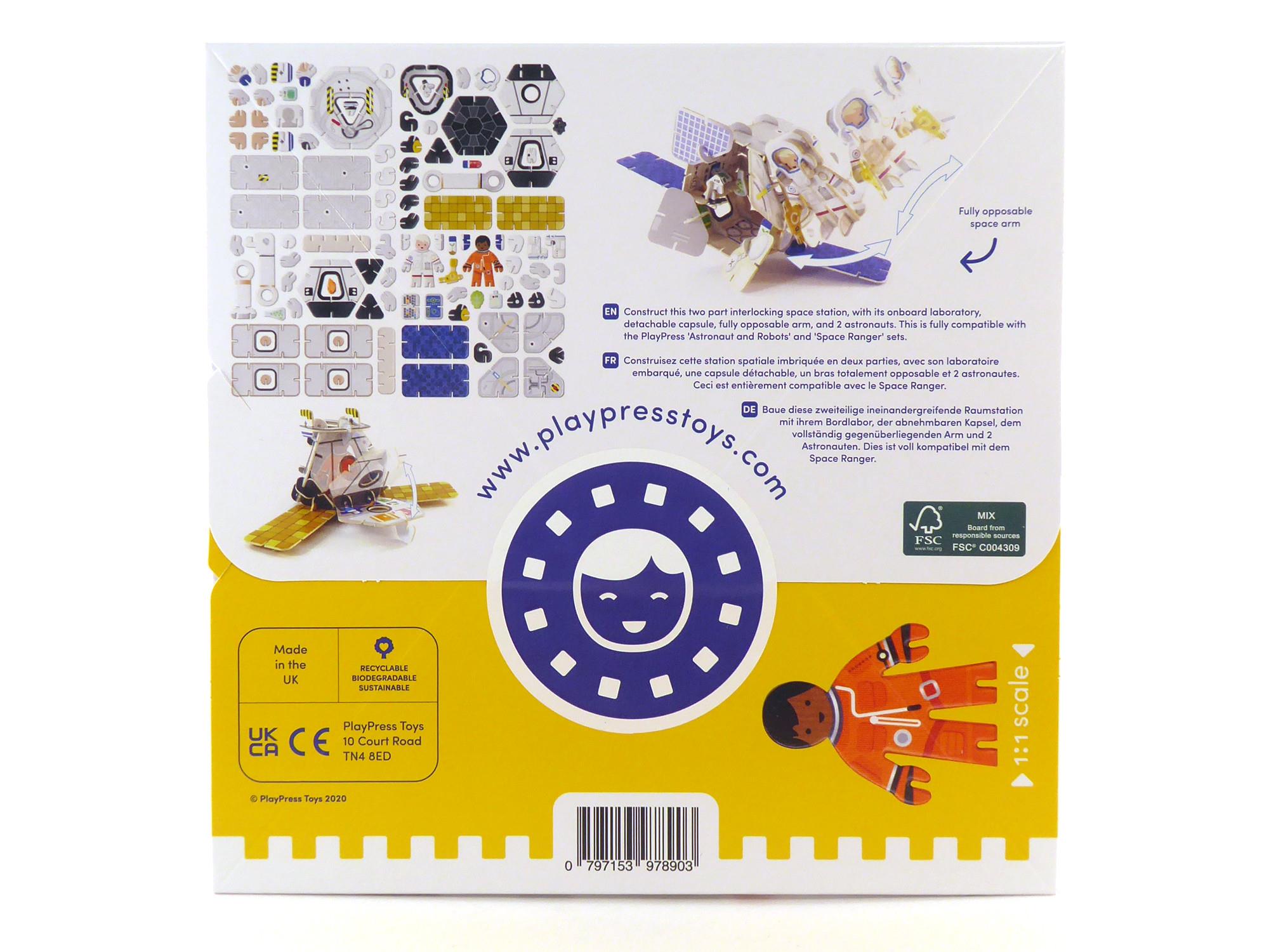 PlayPressPlayPress - Story Playset - Space StationXL0001