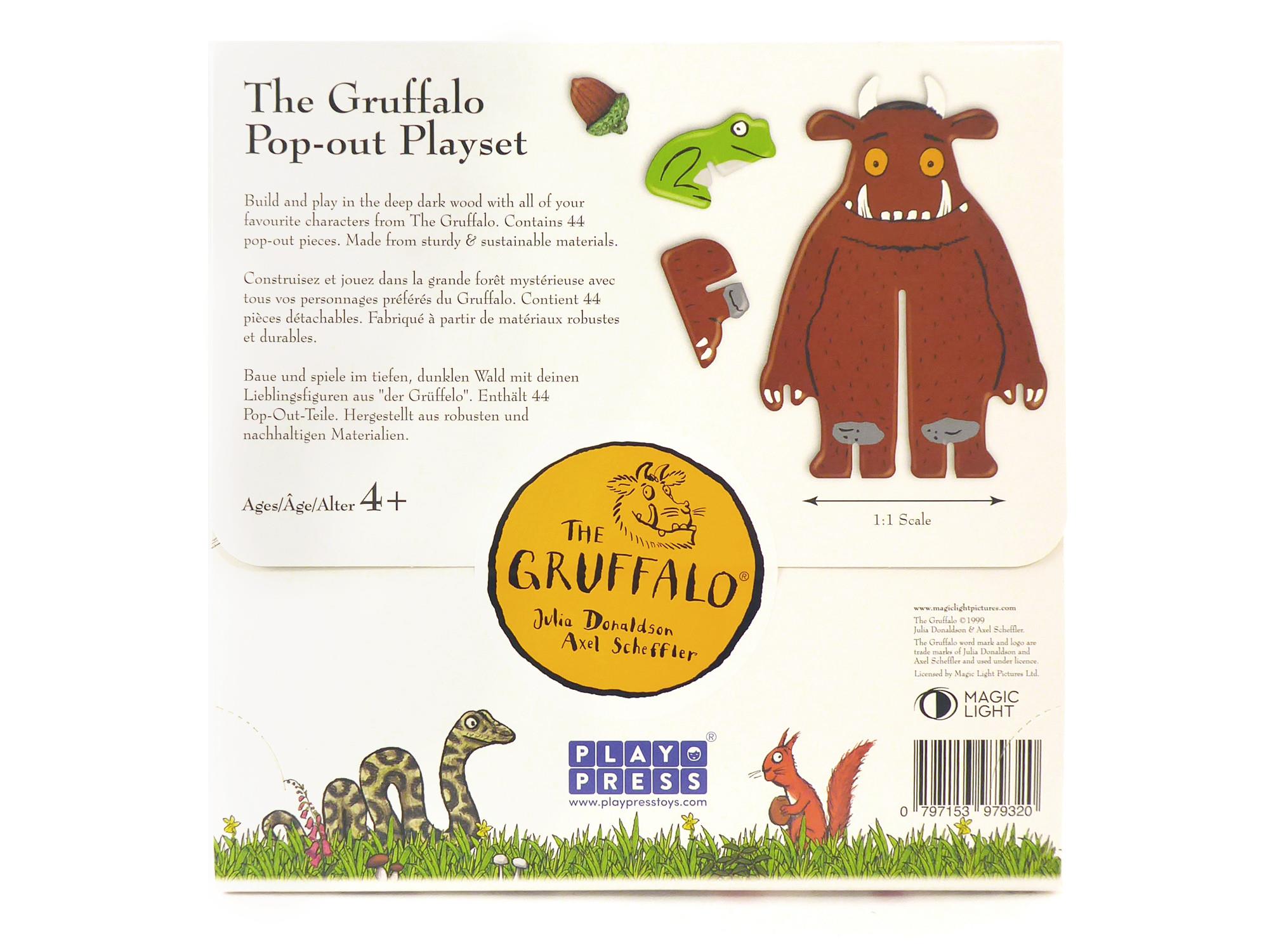 PlayPressPlayPress - Story Playset - The GruffaloL0005