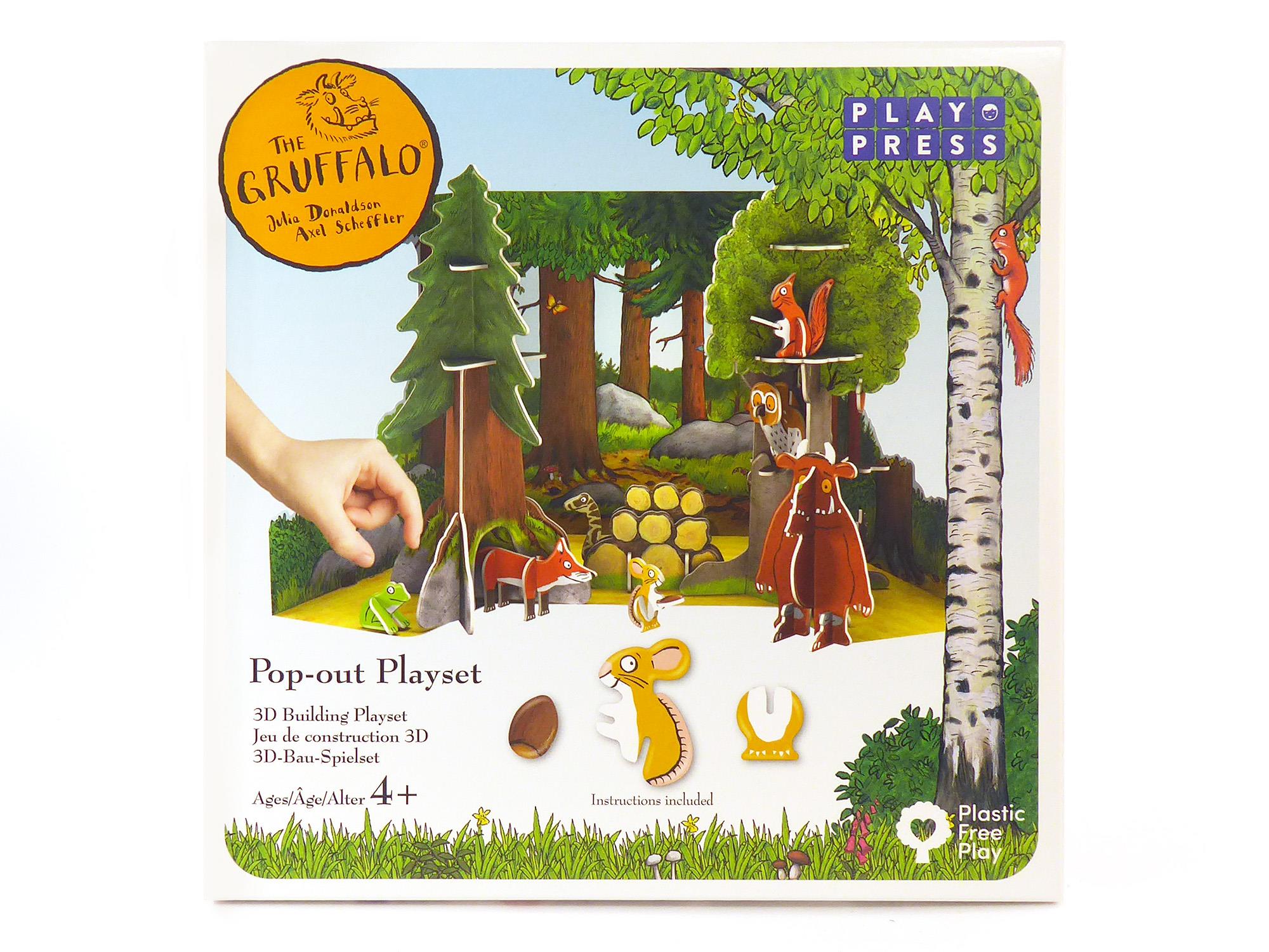 PlayPressPlayPress - Story Playset - The GruffaloL0005