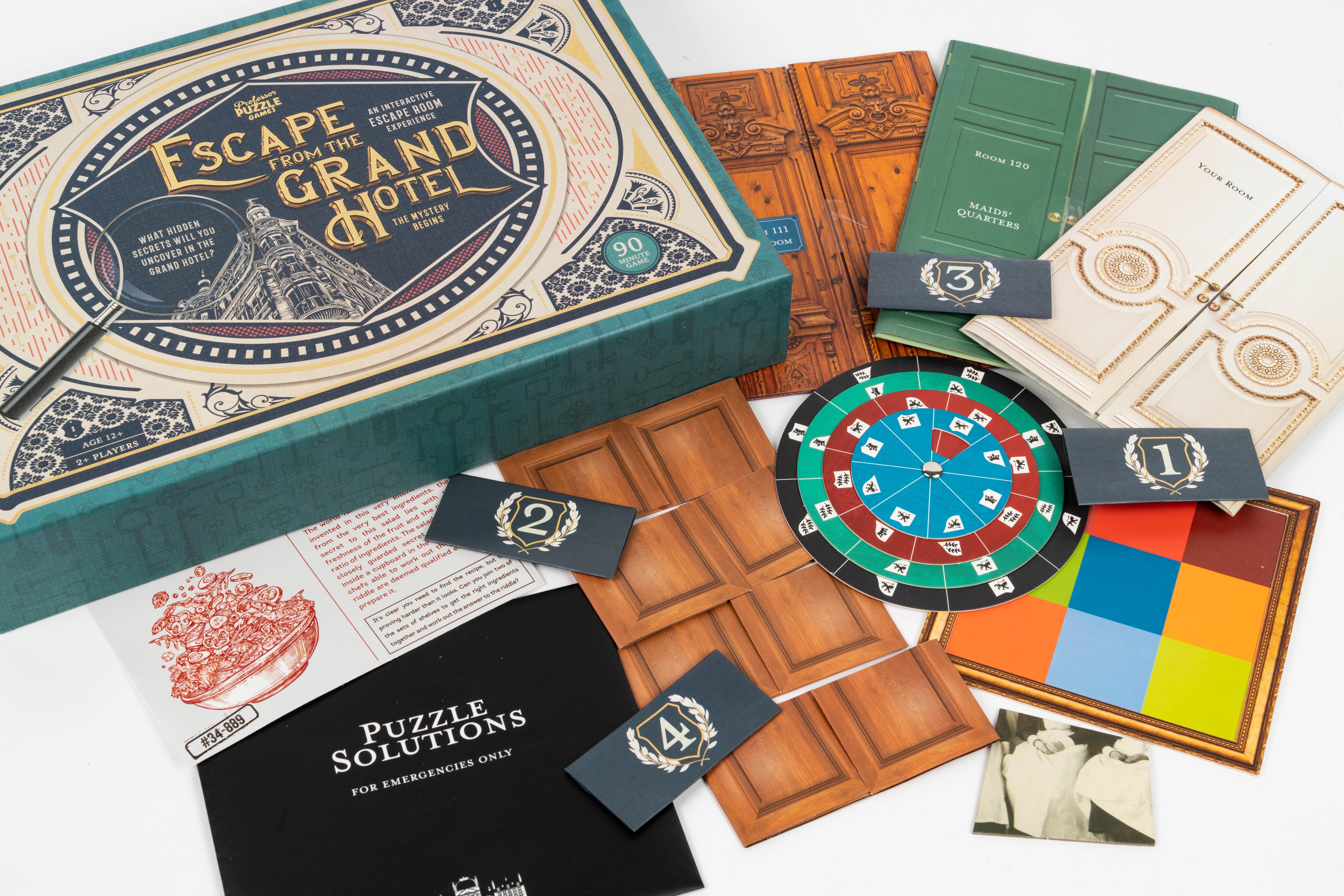Professor PuzzleProfessor Puzzle - Dedektif Oyunu - Escape From the Grand HotelES4346