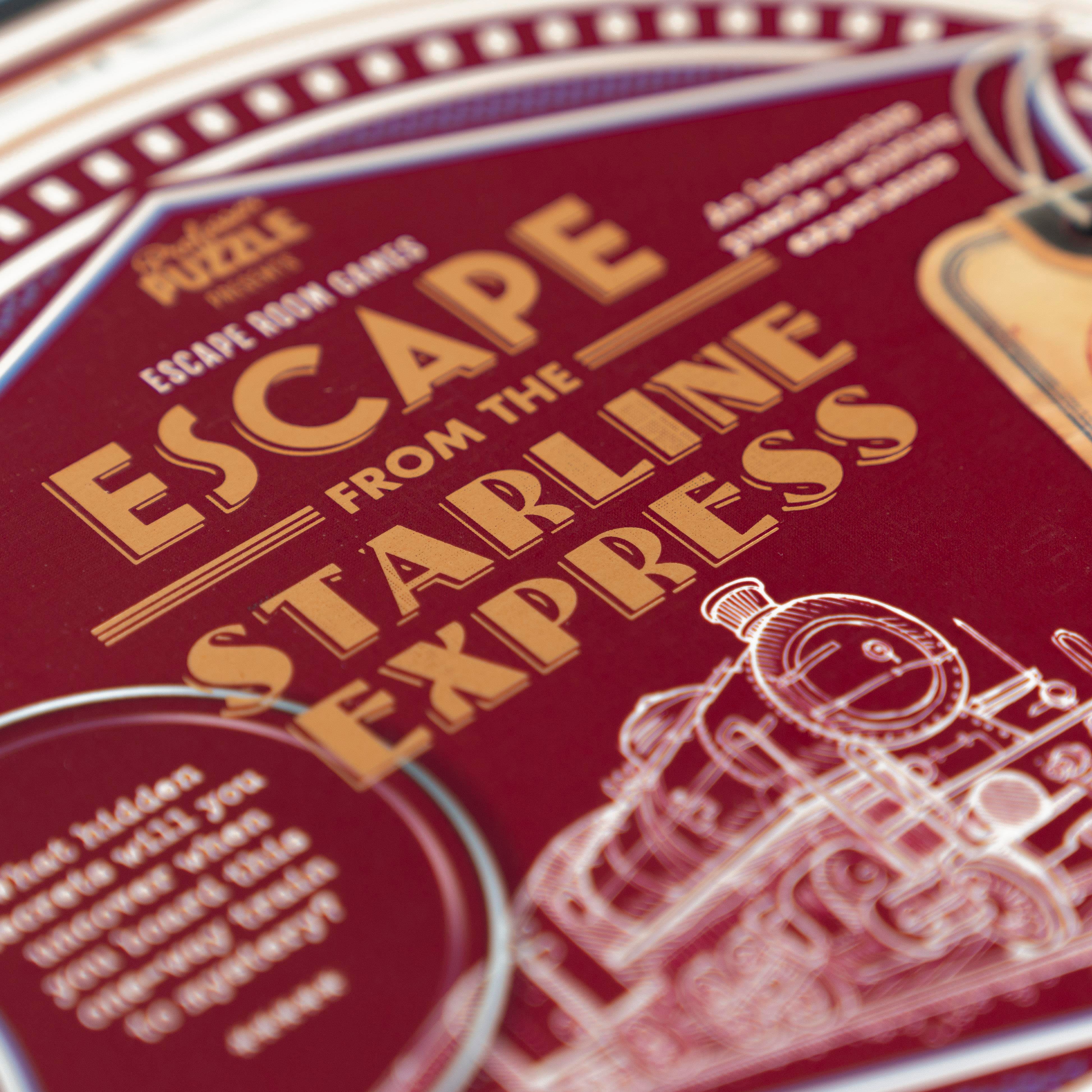 Professor PuzzleProfessor Puzzle - Dedektif Oyunu - Escape from the Starline ExpressES11630