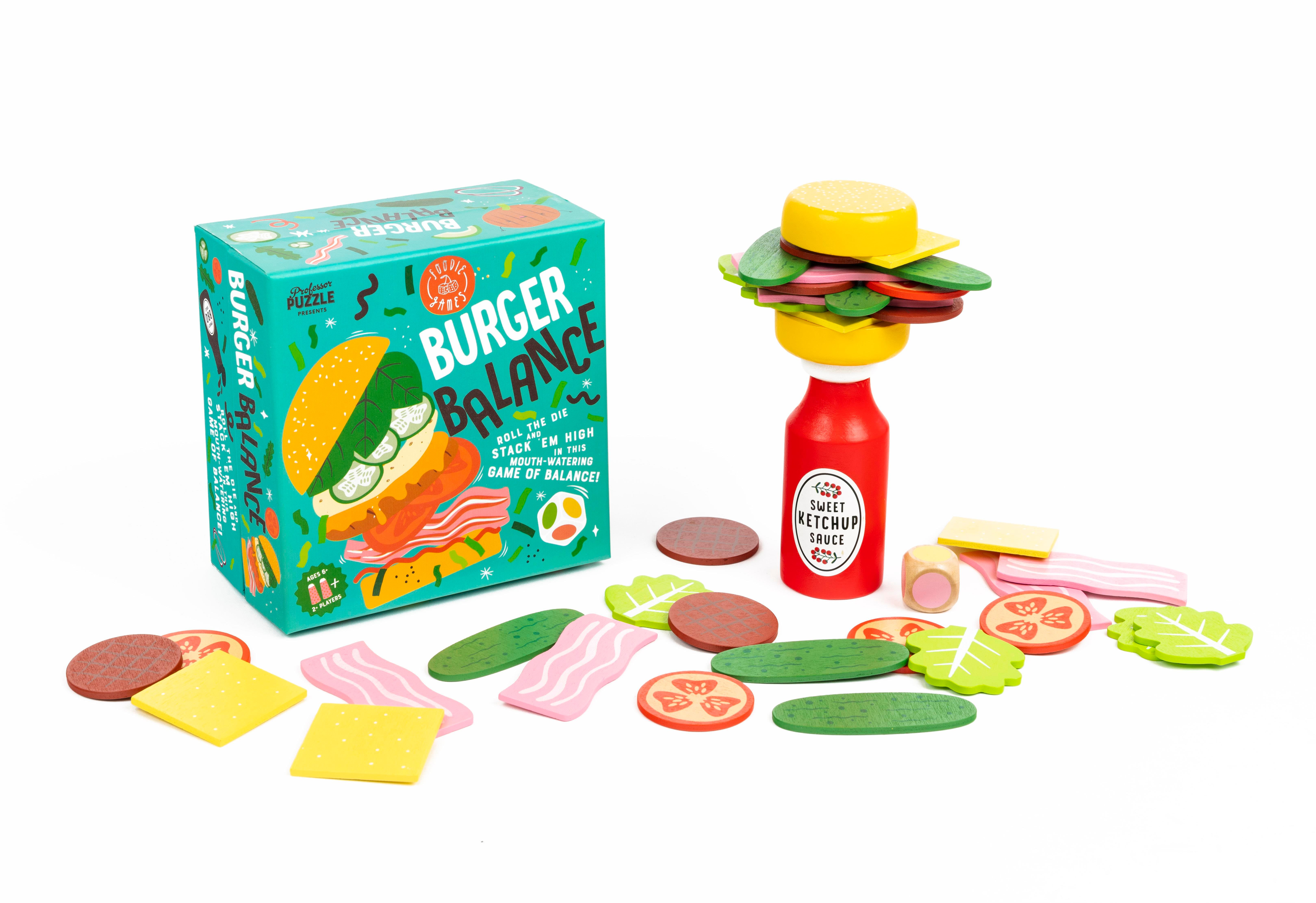 Professor PuzzleProfessor Puzzle - Denge Oyunu - Burger BalanceFD5243