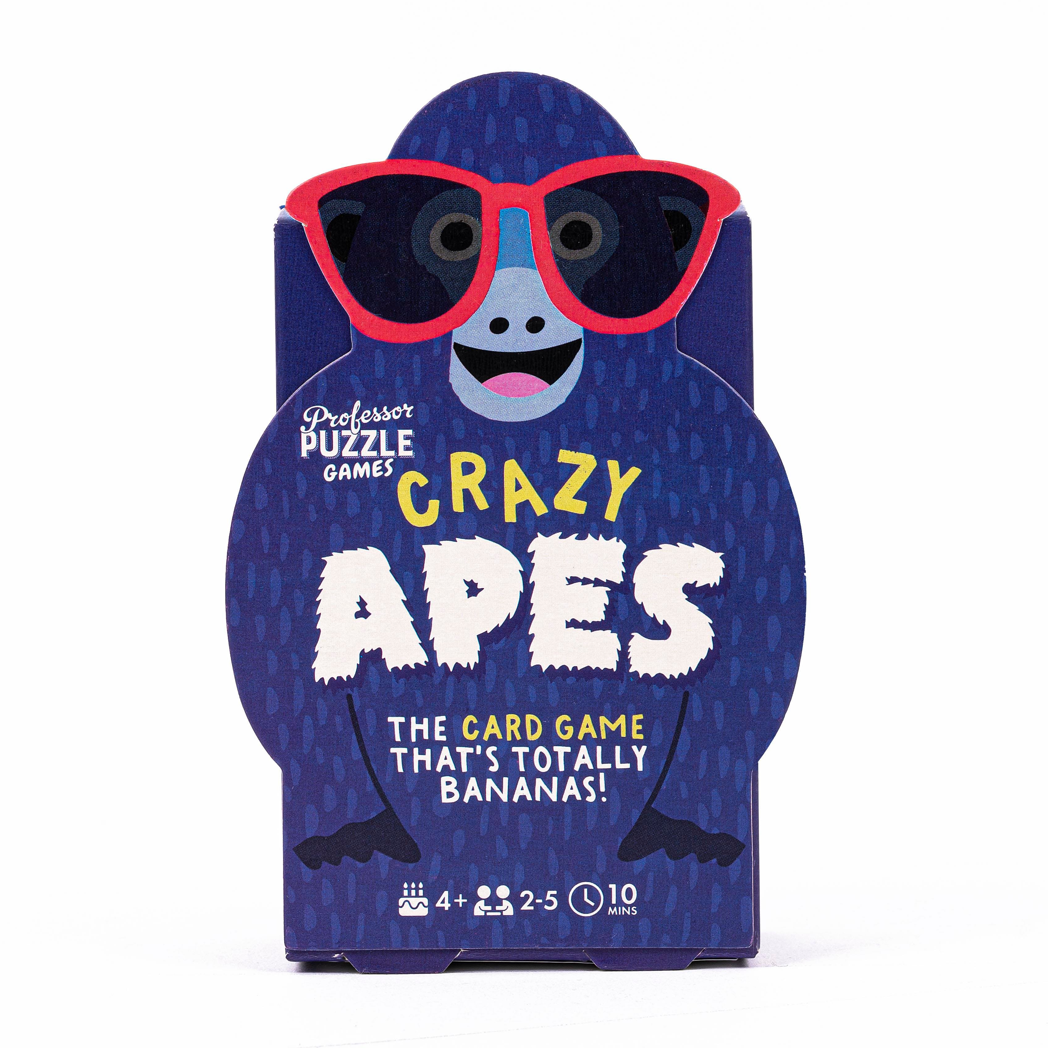 Professor PuzzleProfessor Puzzle - Eşleştirme Kart Oyunu - Crazy ApesPPKG9693