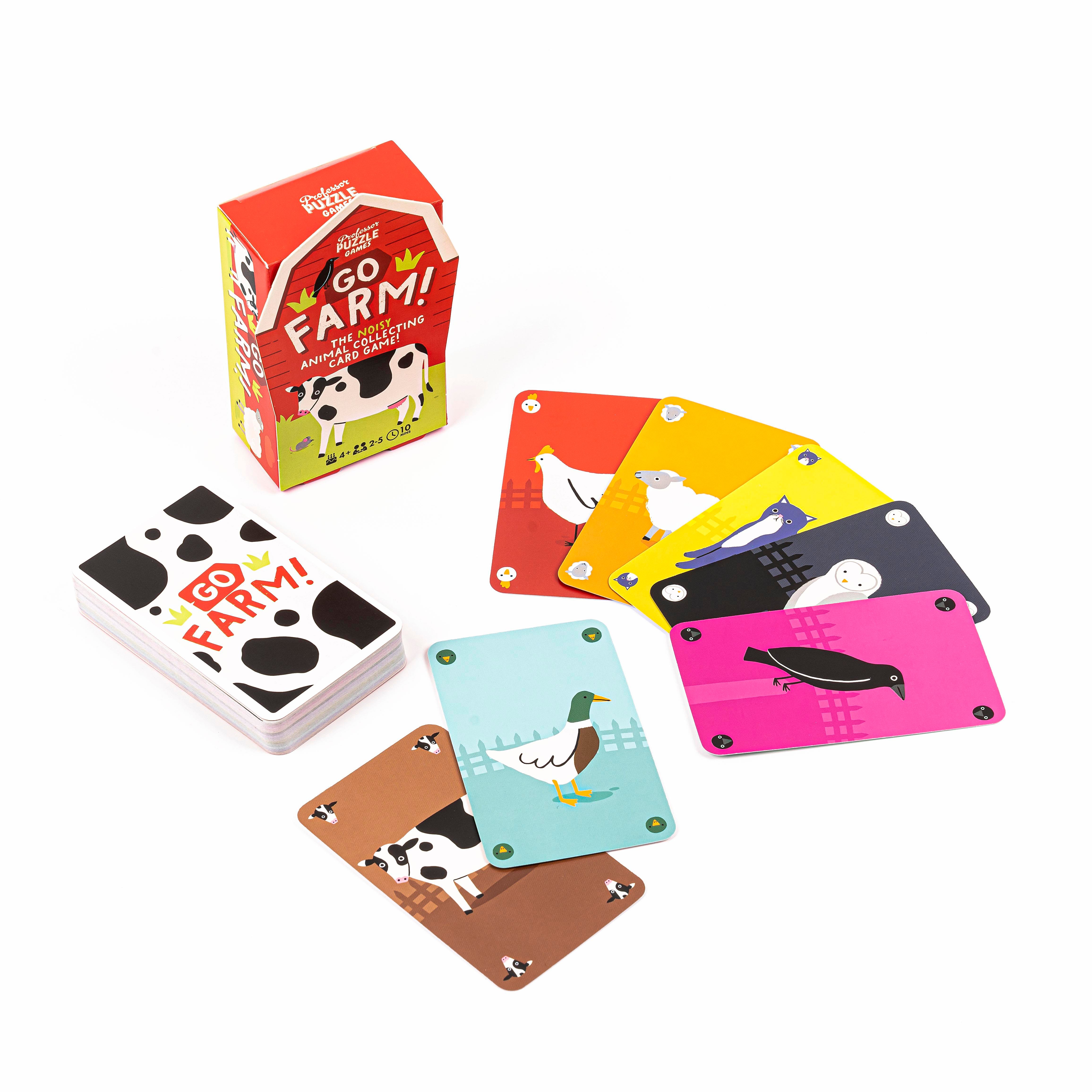 Professor PuzzleProfessor Puzzle - Eşleştirme Kart Oyunu - Go Farm!PPKG9694