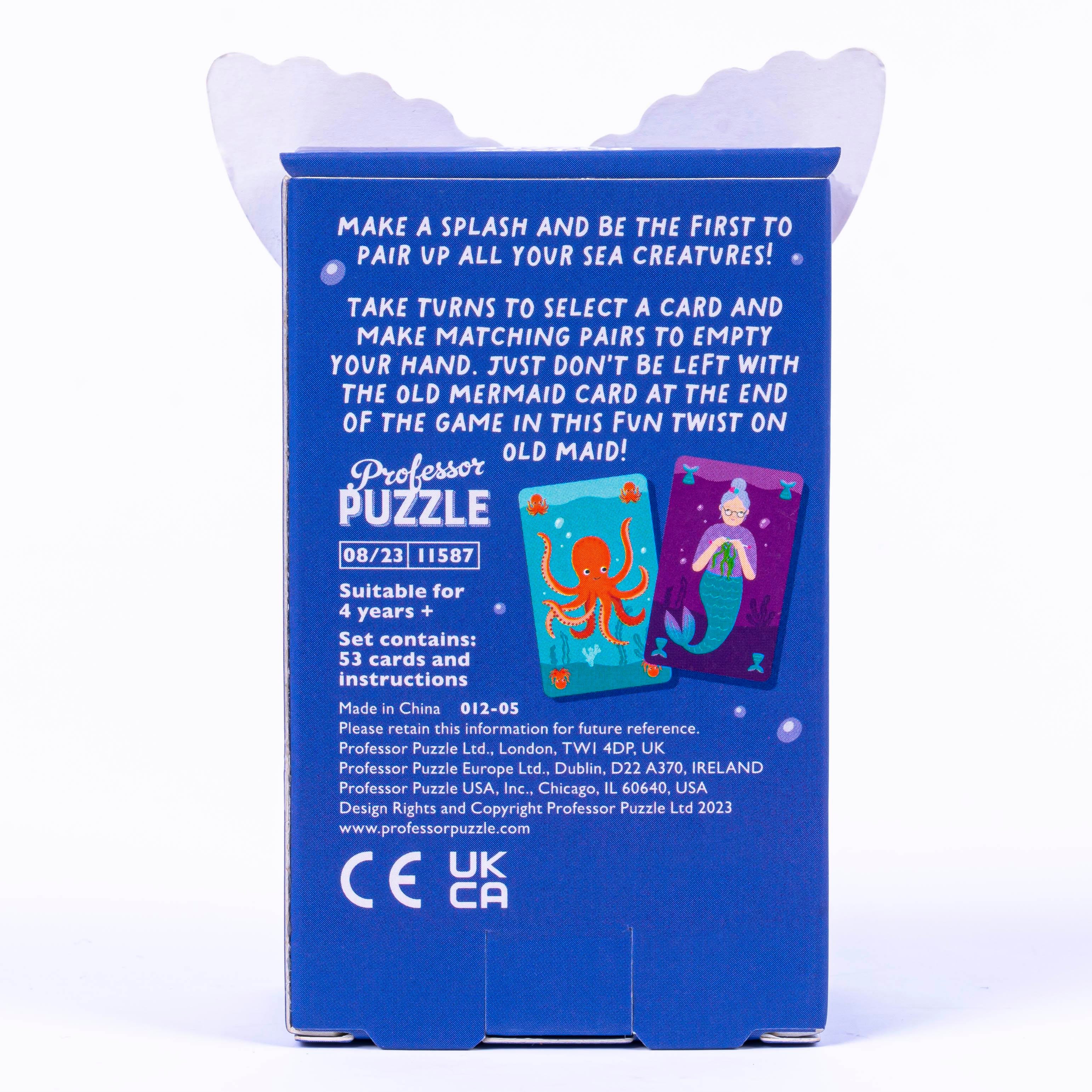 Professor PuzzleProfessor Puzzle - Eşleştirme Kart Oyunu - Old MermaidPPKG11587