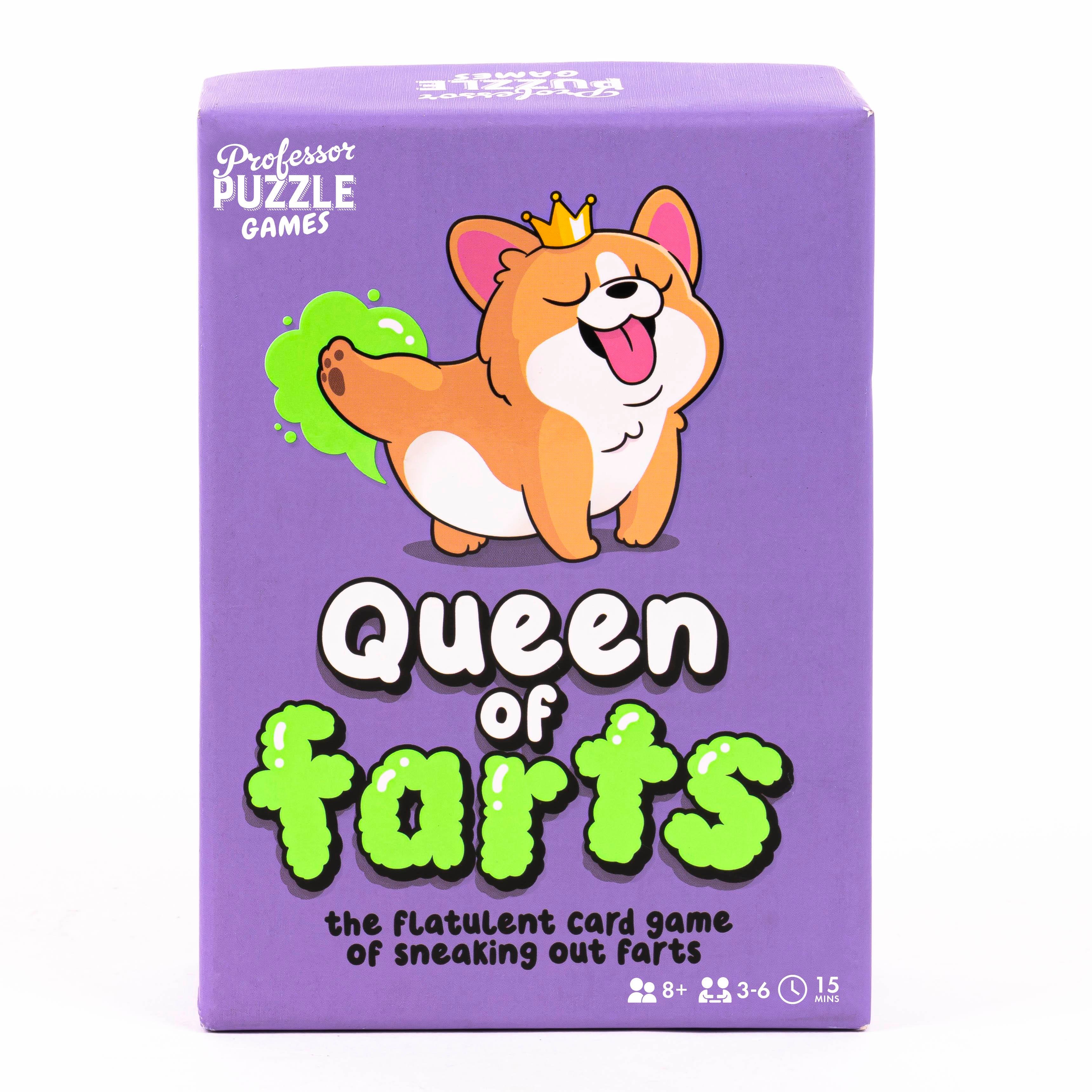 Professor PuzzleProfessor Puzzle - Kart Oyunu - Queen of FartsPPG11539