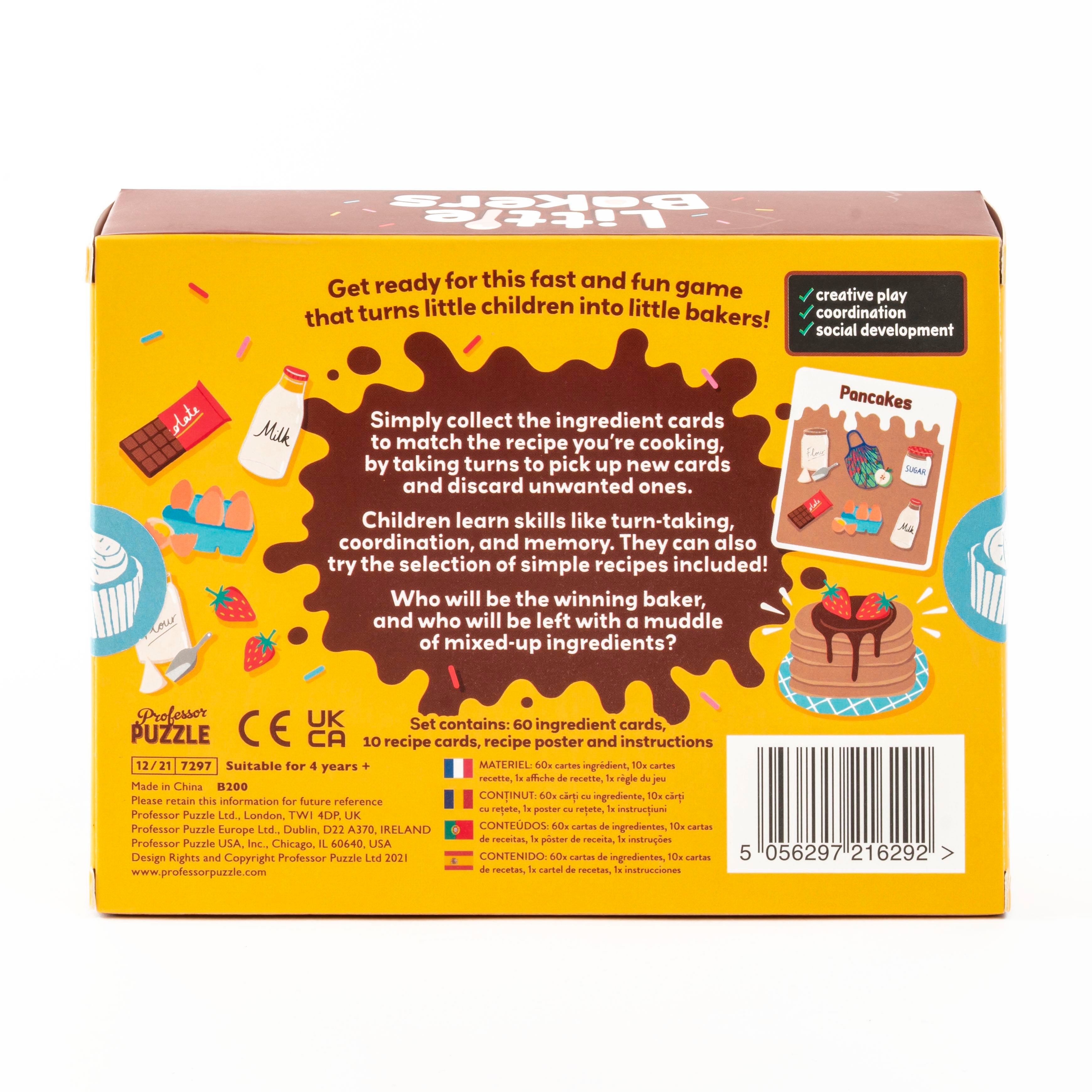 Professor PuzzleProfessor Puzzle - Kart Oyunu - Litle BakersPPKG7297