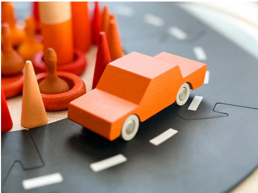 Waytoplay - Back & Forth Car - Orange - Araba - Turuncu STEM - Eğitici Setler
