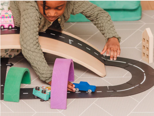 Waytoplay - Back & Forth Car - Blue - Araba - Mavi STEM - Eğitici Setler