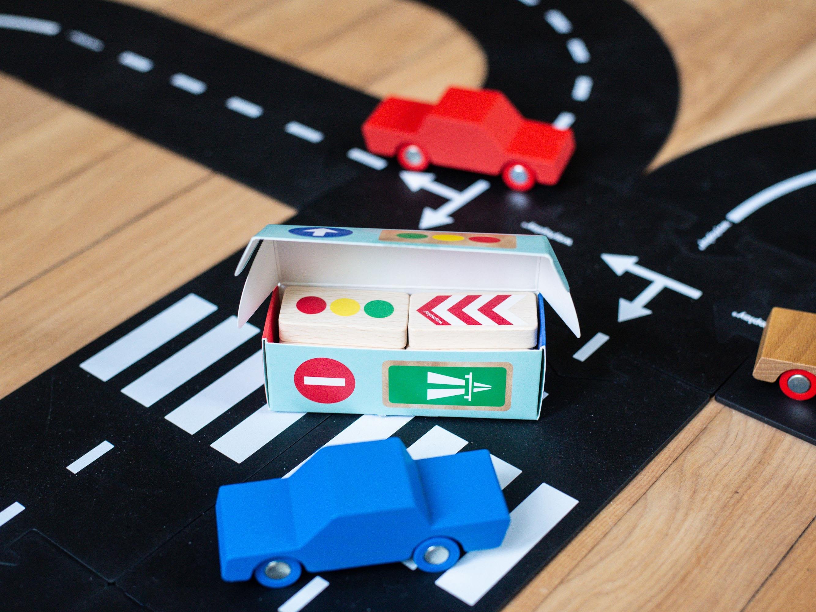 Waytplay - Roadblocks Set Traffic Signs STEM - Eğitici Setler
