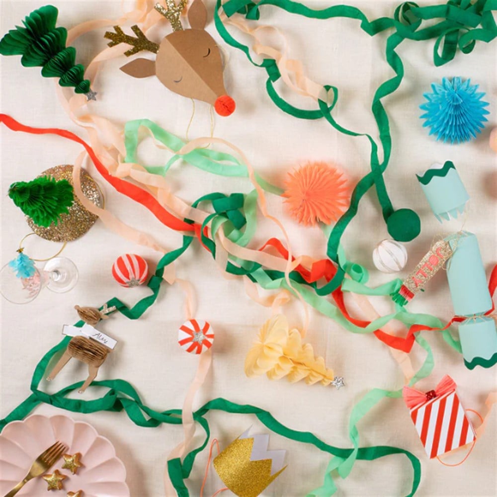 Meri Meri - Christmas Multi Surprise Balls - Yeni Yıl Sürpriz Topları - 6lı Süprizli Konfetiler ve Toplar