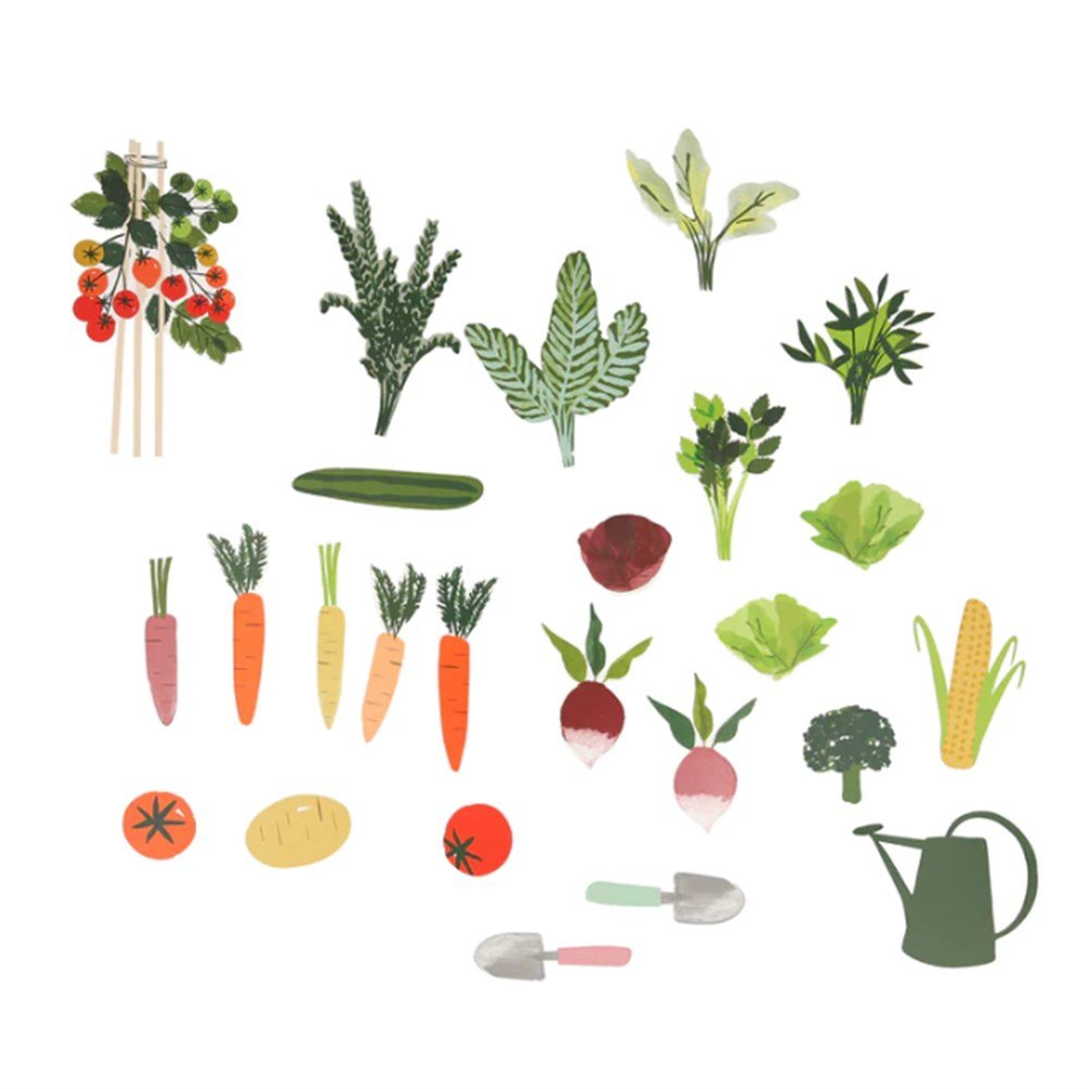 Meri Meri - Bunny Paper Play Garden - Tavşan Oyun Bahçesi Tavşan