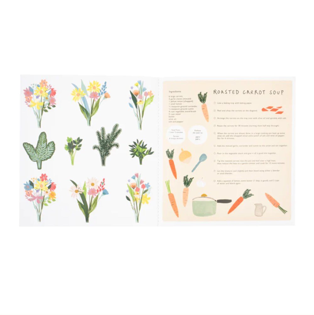 Meri Meri - Bunny Paper Play Garden - Tavşan Oyun Bahçesi Tavşan