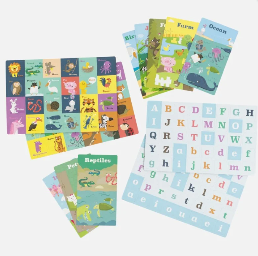 Tiger TribeTiger Tribe - Mıknatıslı Okuma Seti - ABC Animals6-1218