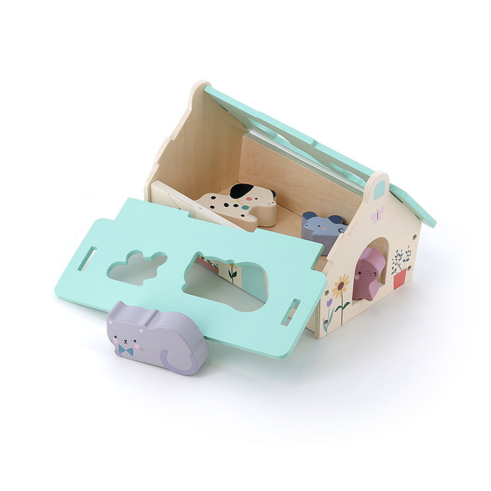 VilacVilac - Ahşap Evcil Hayvanlar Evi Eşleştirme7119