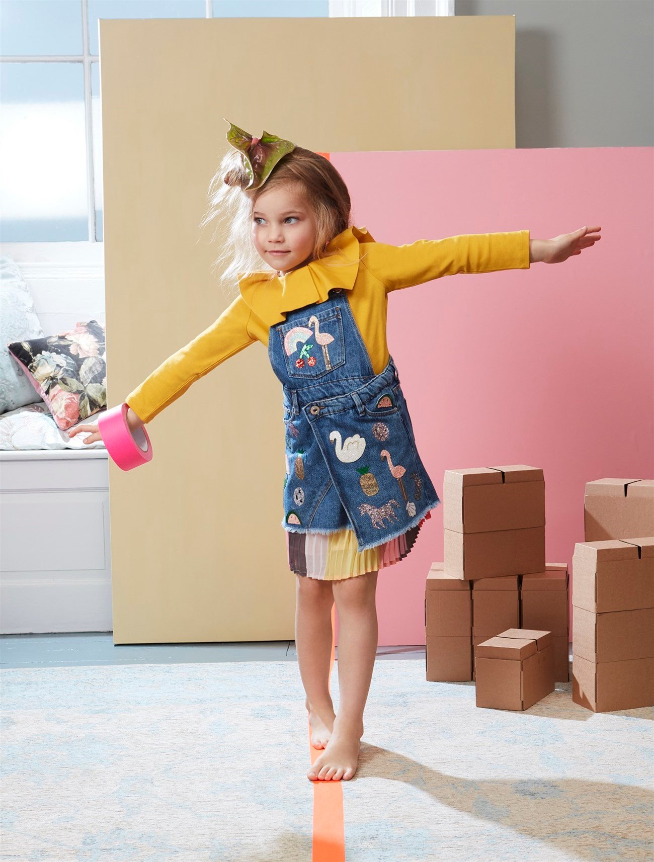 Parıltılı Tropikal Yama YAMALAR