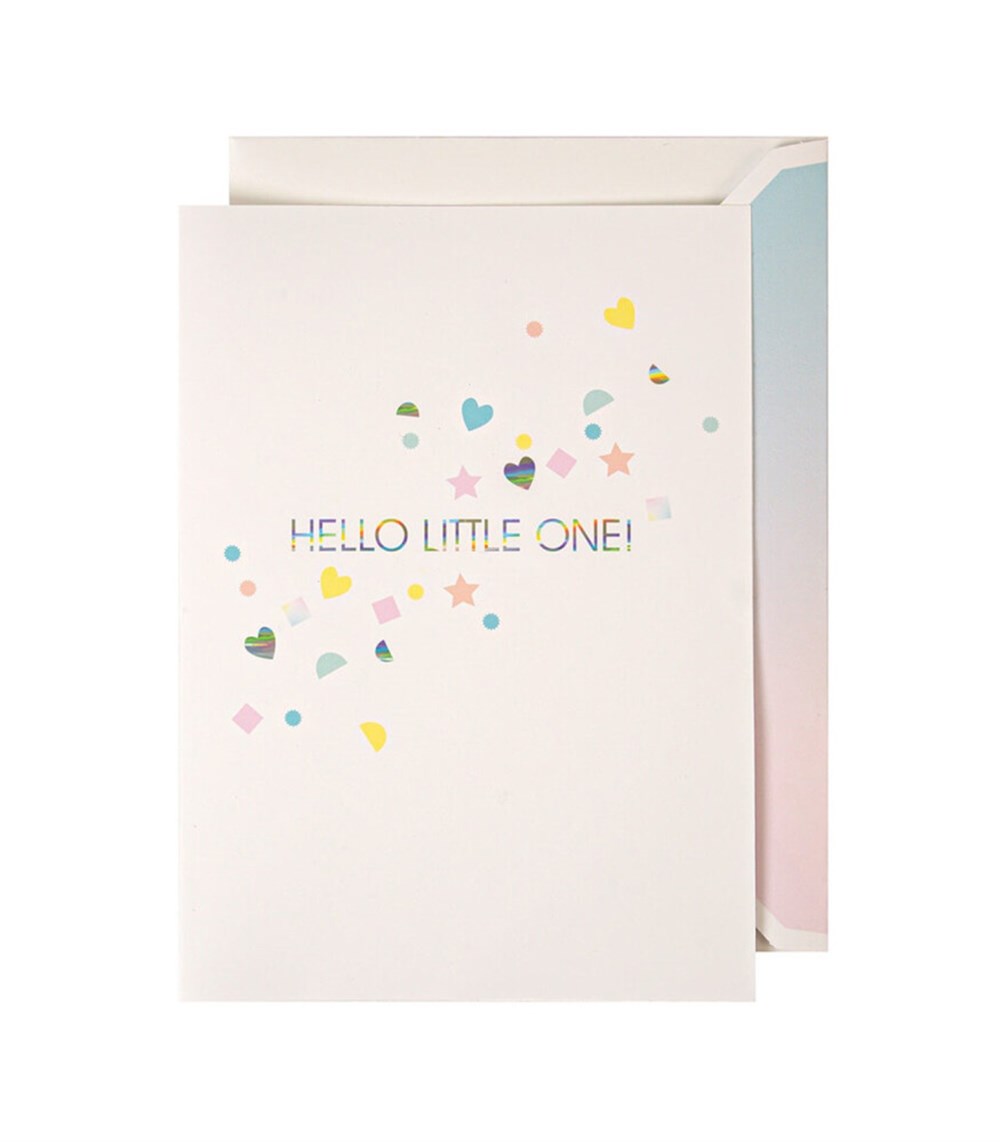 Meri Meri - Hello Tebrik Kartı Yeni Bebek