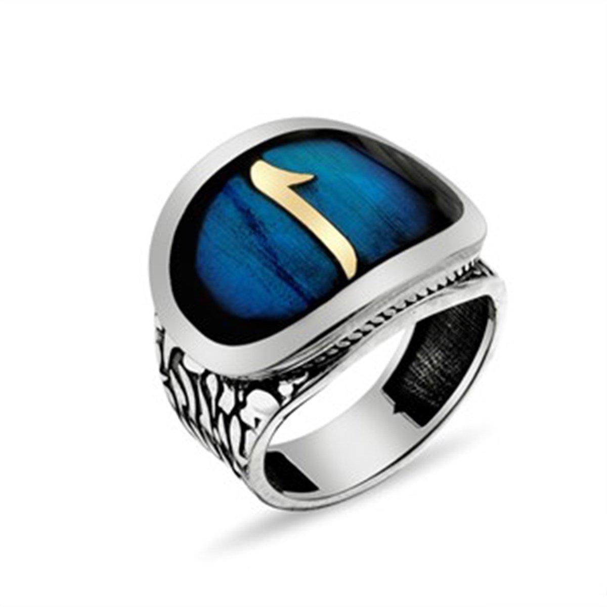 Elif 925 Ayar Gümüş Erkek Yüzüğü