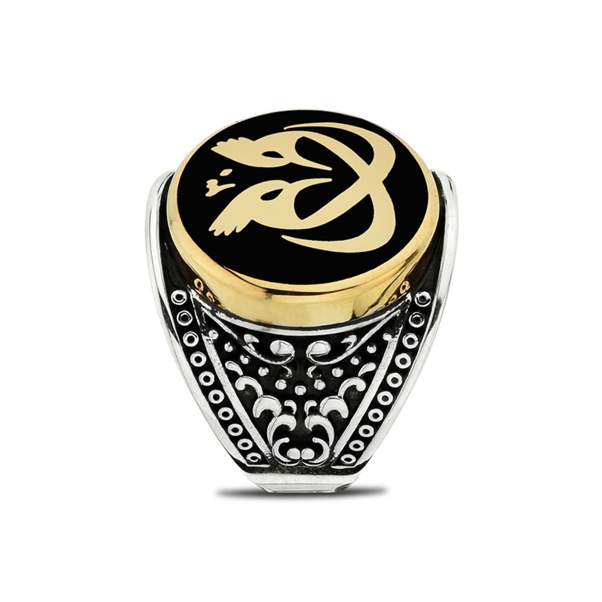 Hûd Hûd Kuşu Yüzüğü 925 Ayar Gümüş Erkek Yüzüğü