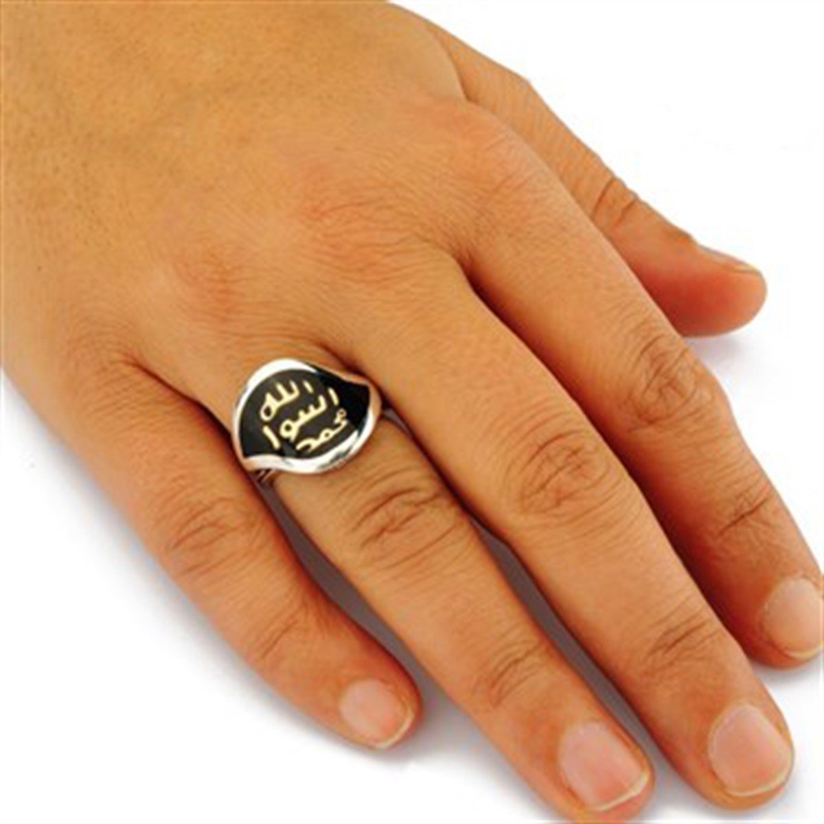 Mührü Şerif 925 Ayar Gümüş Bayan Yüzüğü