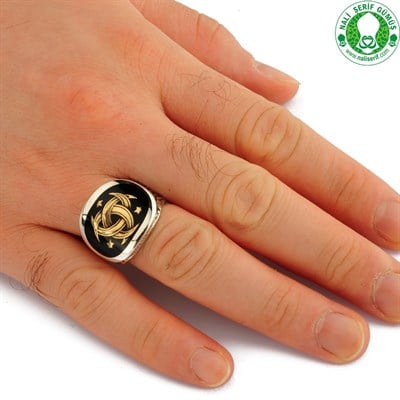 Teşkilat-ı Mahsusa 925 Ayar Gümüş Erkek Yüzük