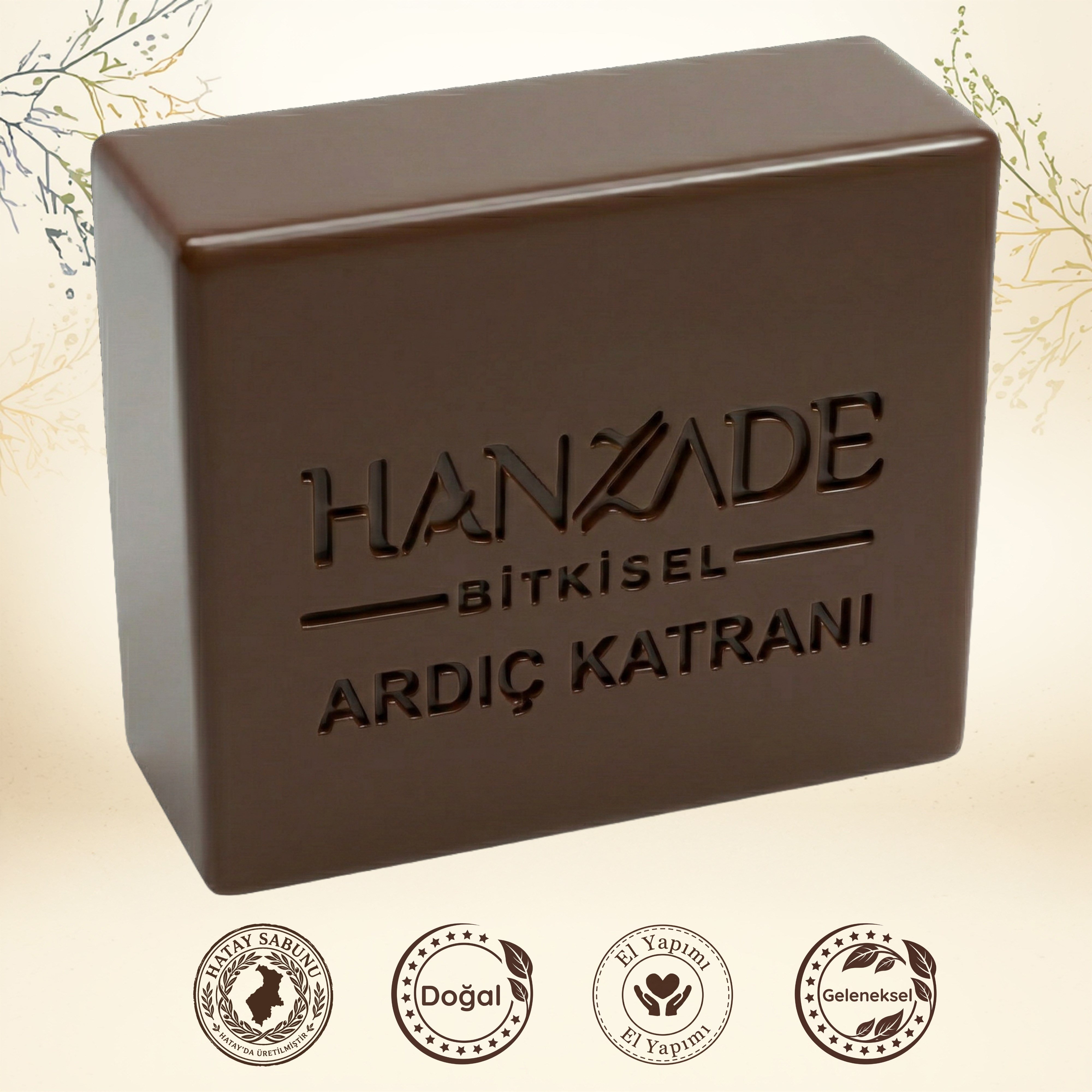 Ardıç Katranı Sabunu Katranlı Sabun - Doğal El Yapımı Dökme Sabun 1 kg