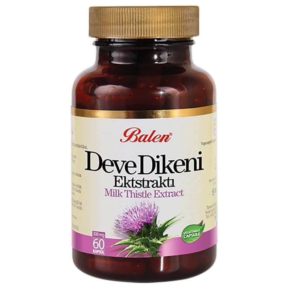 Balen Deve Dikeni Ekstraktı Kapsül (Silimarin) - 60 X 375mg