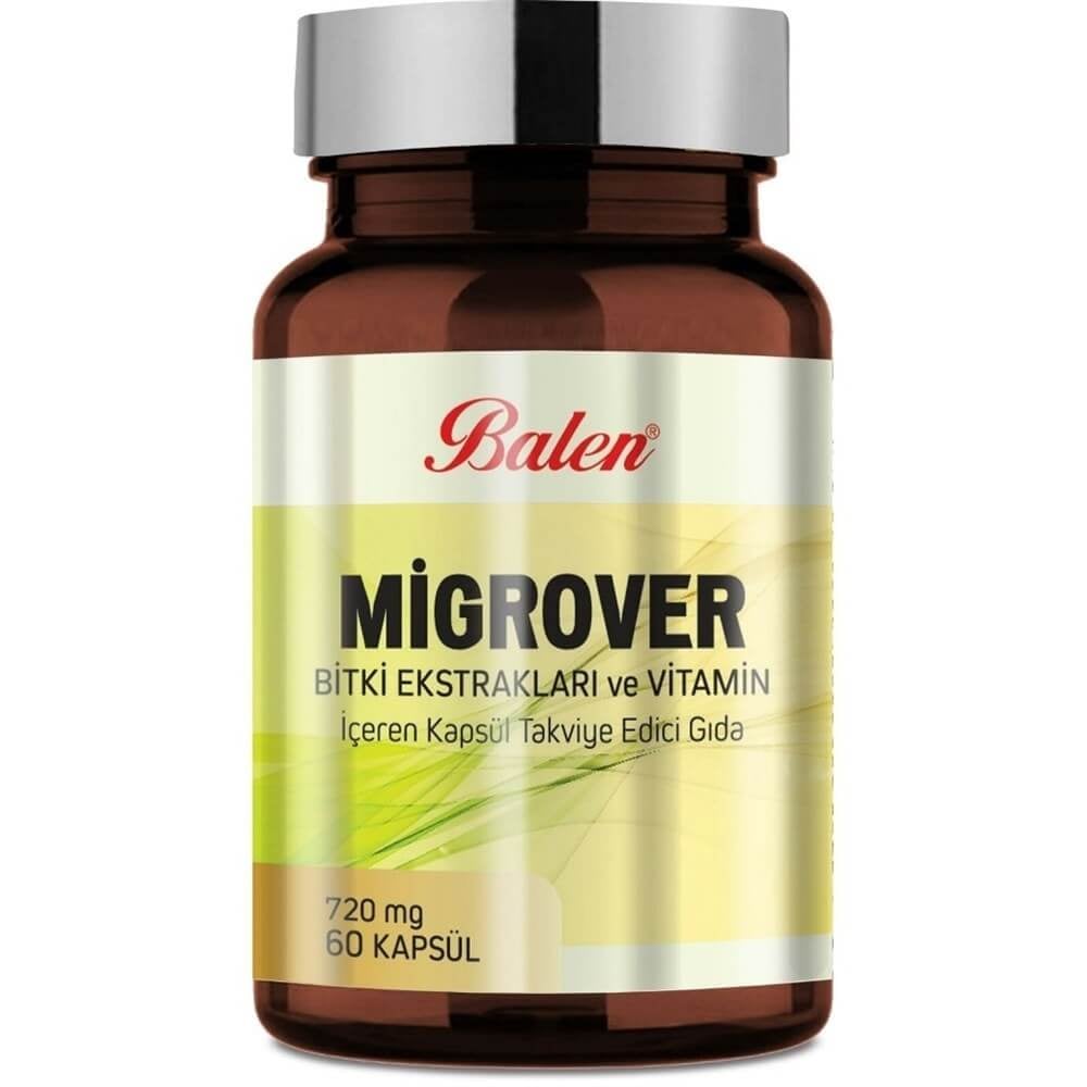 Balen Migrover Bitki Ekstraktları ve Vitamin (Feverfew)