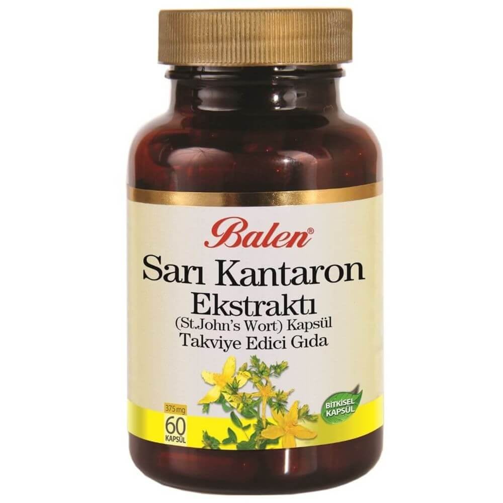 Balen Sarı Kantaron (St. John's Wort) Kapsül - 60 X 375mg