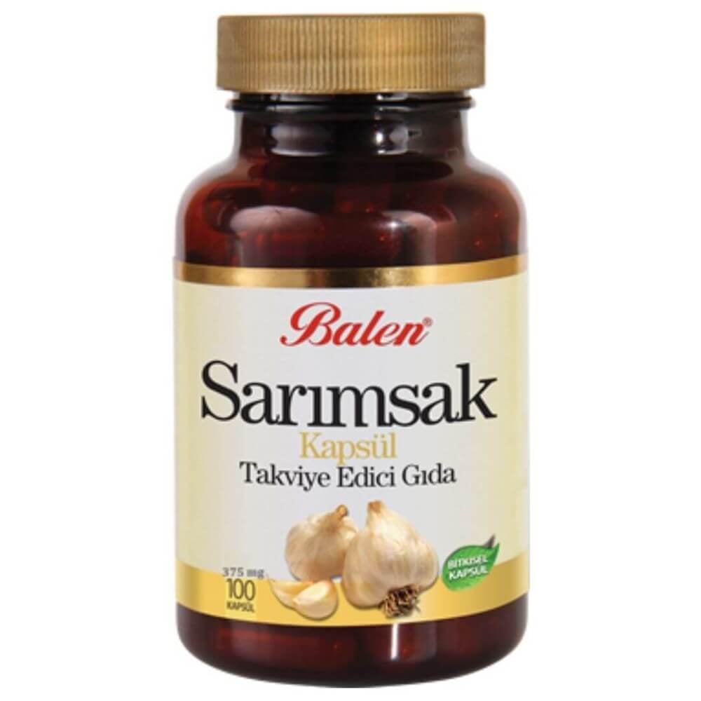 Balen Sarımsak Kapsül 100 Kapsül X 375 mg