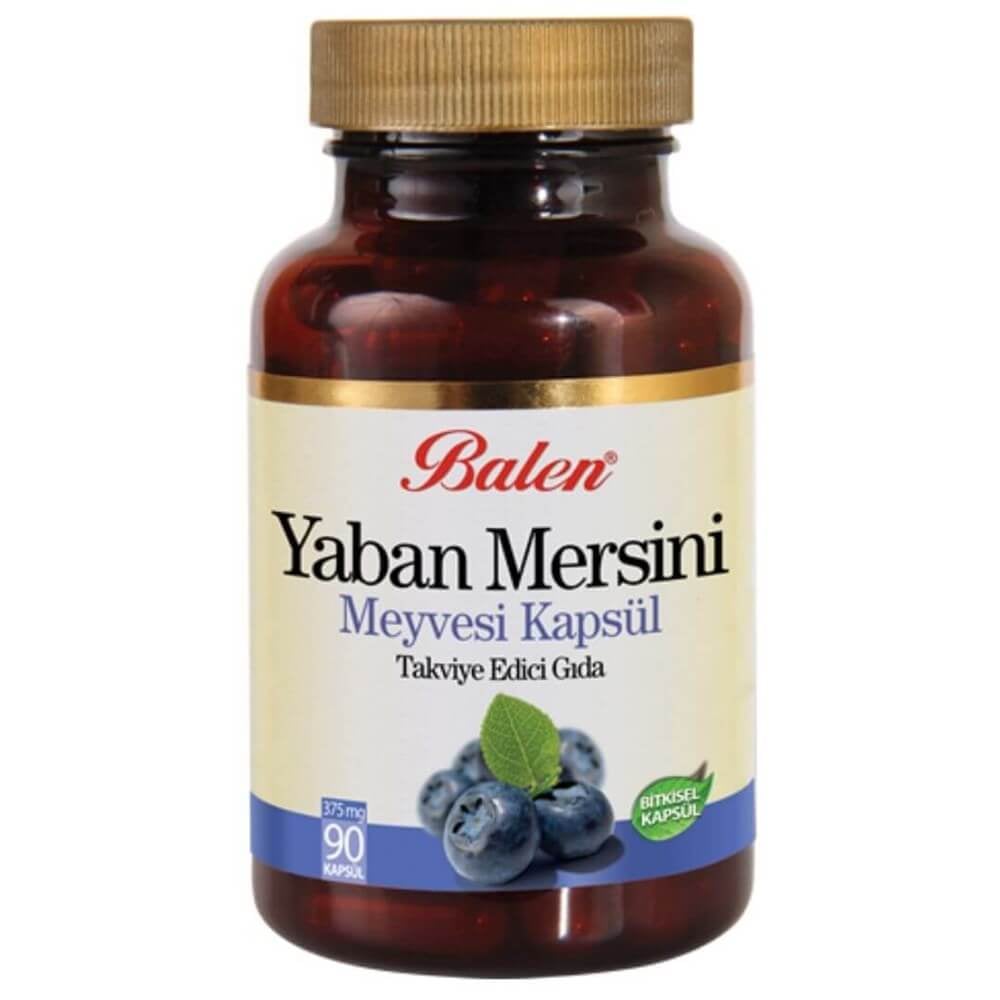 Balen Yaban Mersini Meyvesi Kapsül 90x375mg