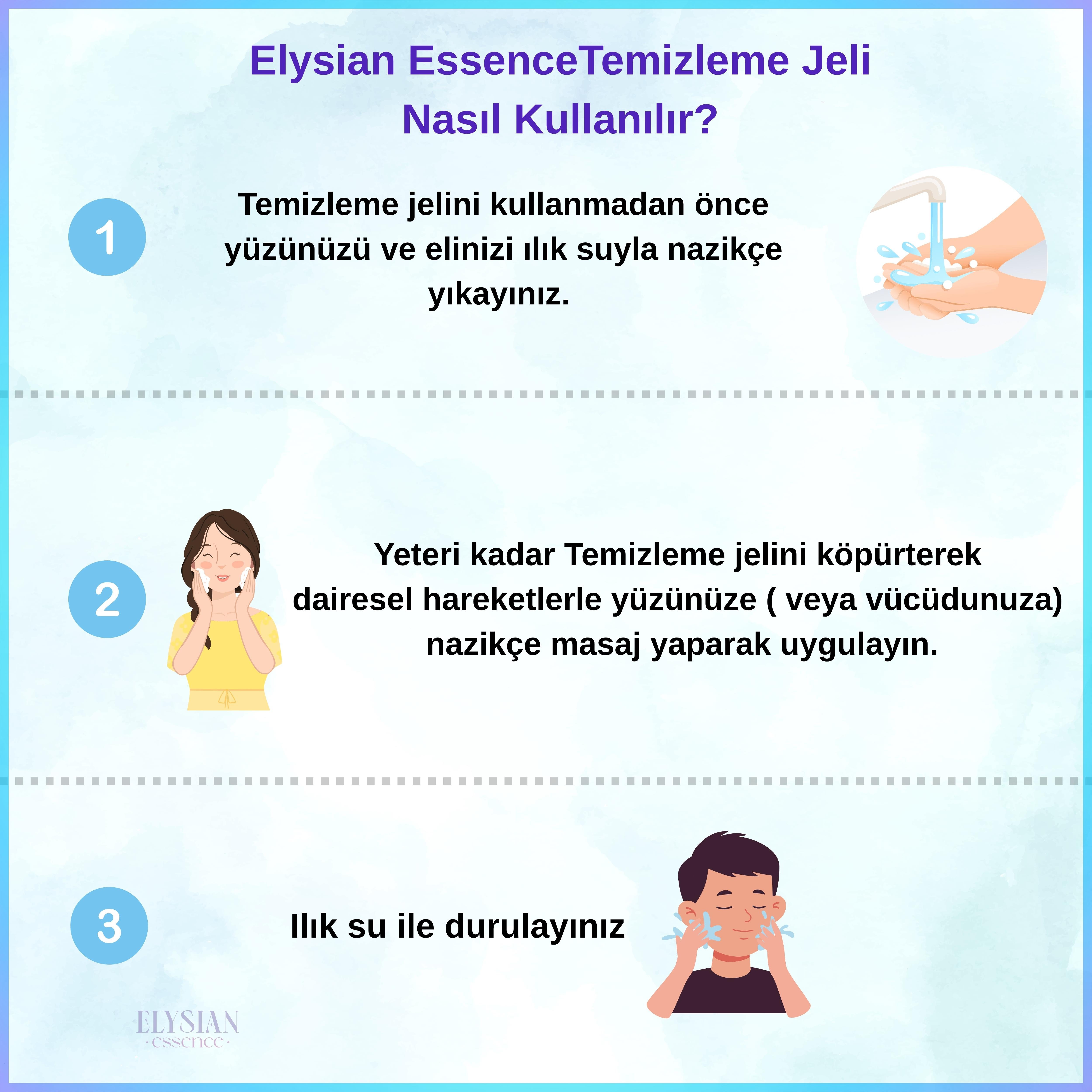 Elysian Essence Yoğun Arındırıcı Detoks Yüz Temizleme Jeli - Sivilce ve Siyah Nokta Karşıtı - AHA BHA - Kojik Asit 200 ml