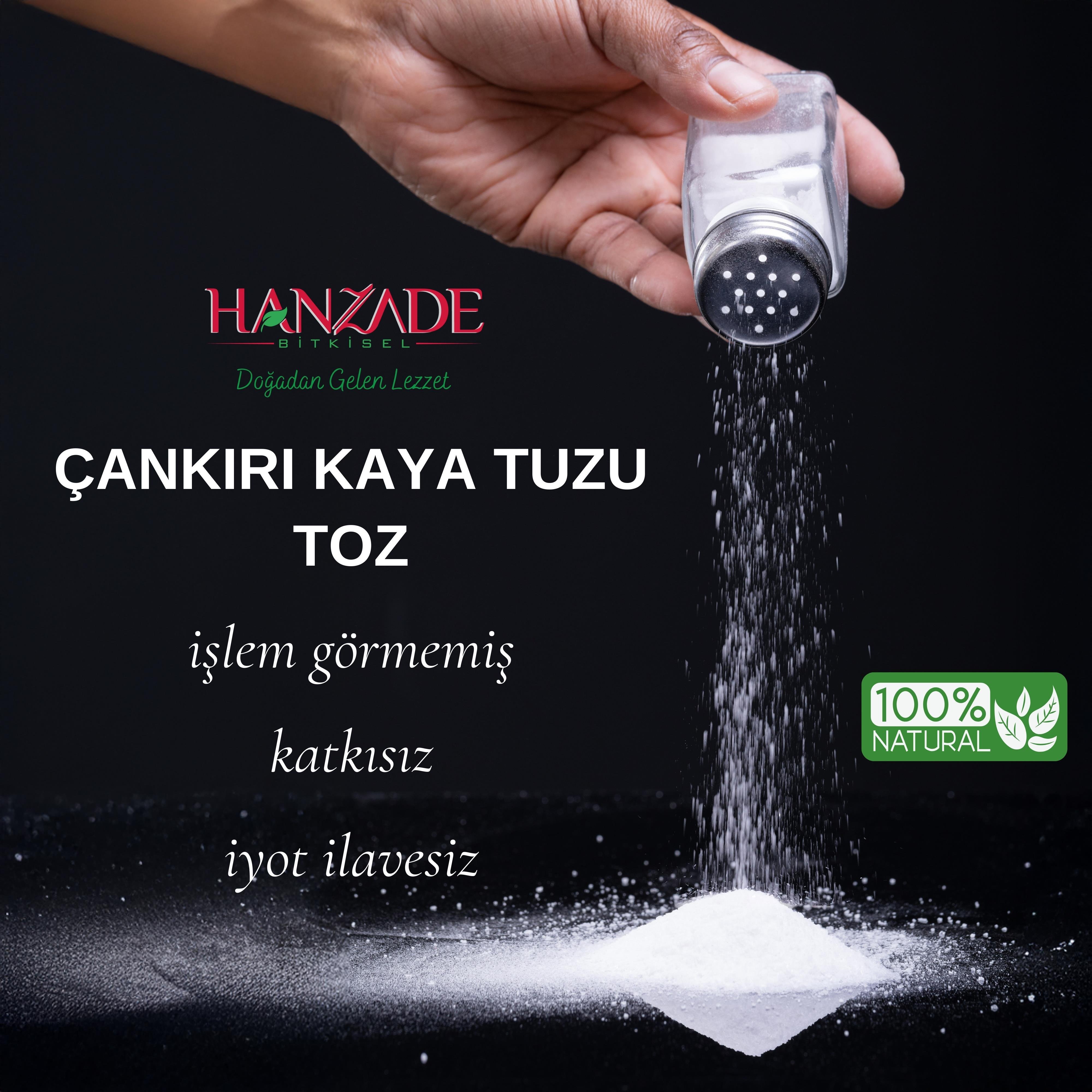 Hanzade Bitkisel Çankırı Kaya Tuzu 1 kg