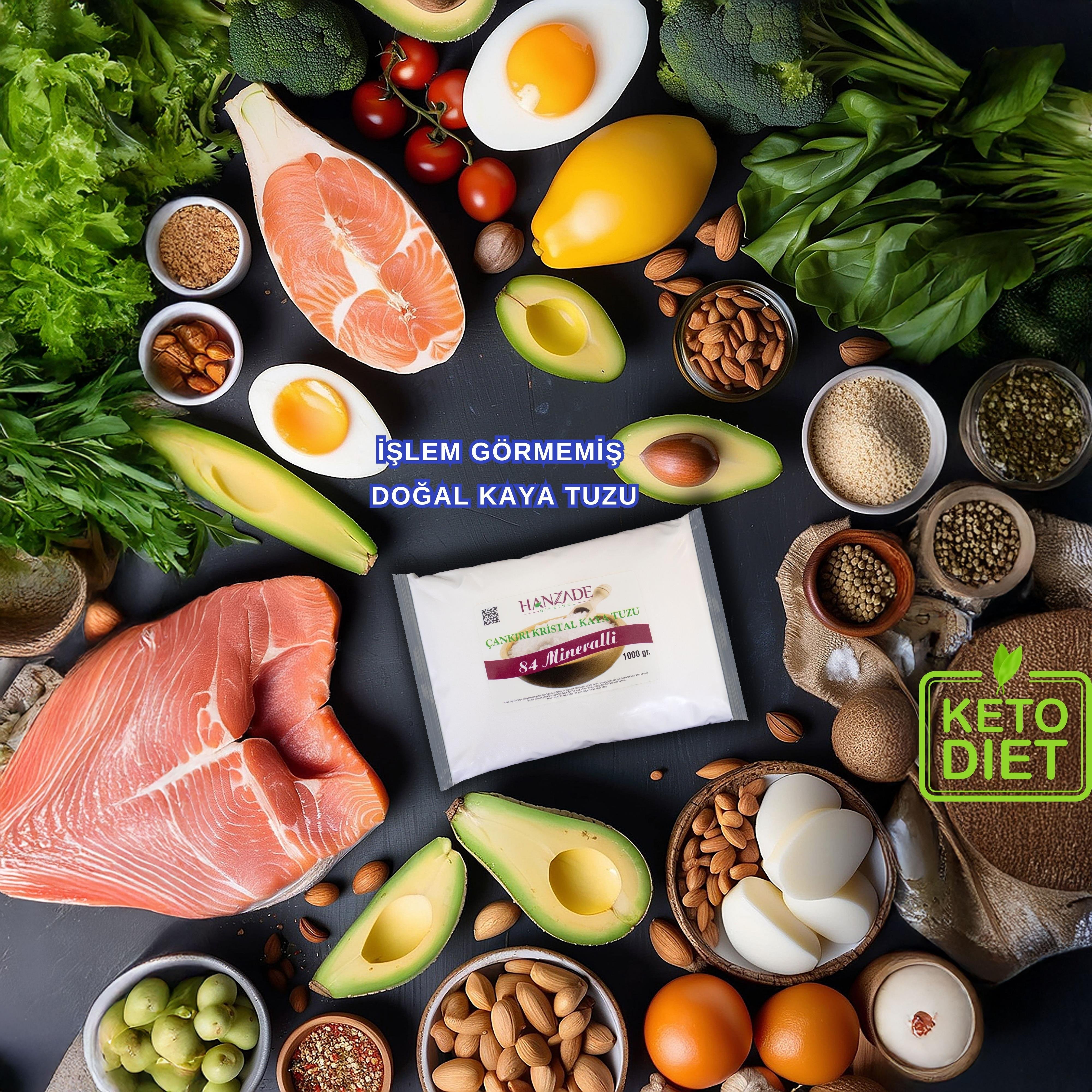 Hanzade Bitkisel Çankırı Kaya Tuzu 1 kg
