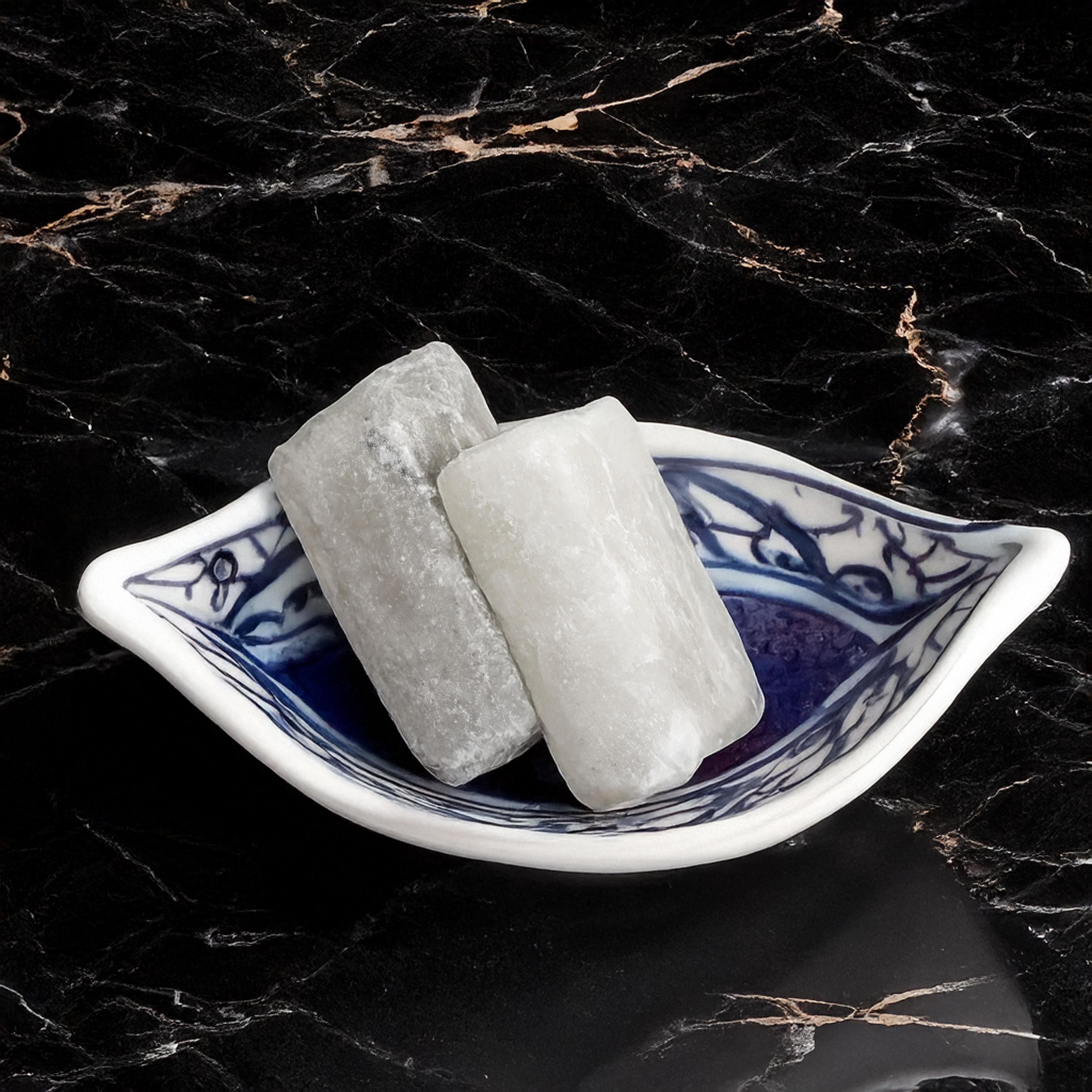 Hanzade Bitkisel Çankırı Tuz Sabunu 300-350 Gr Zengin Mineralli Doğal Saf Çankırı Kaya Tuzu Sabunu