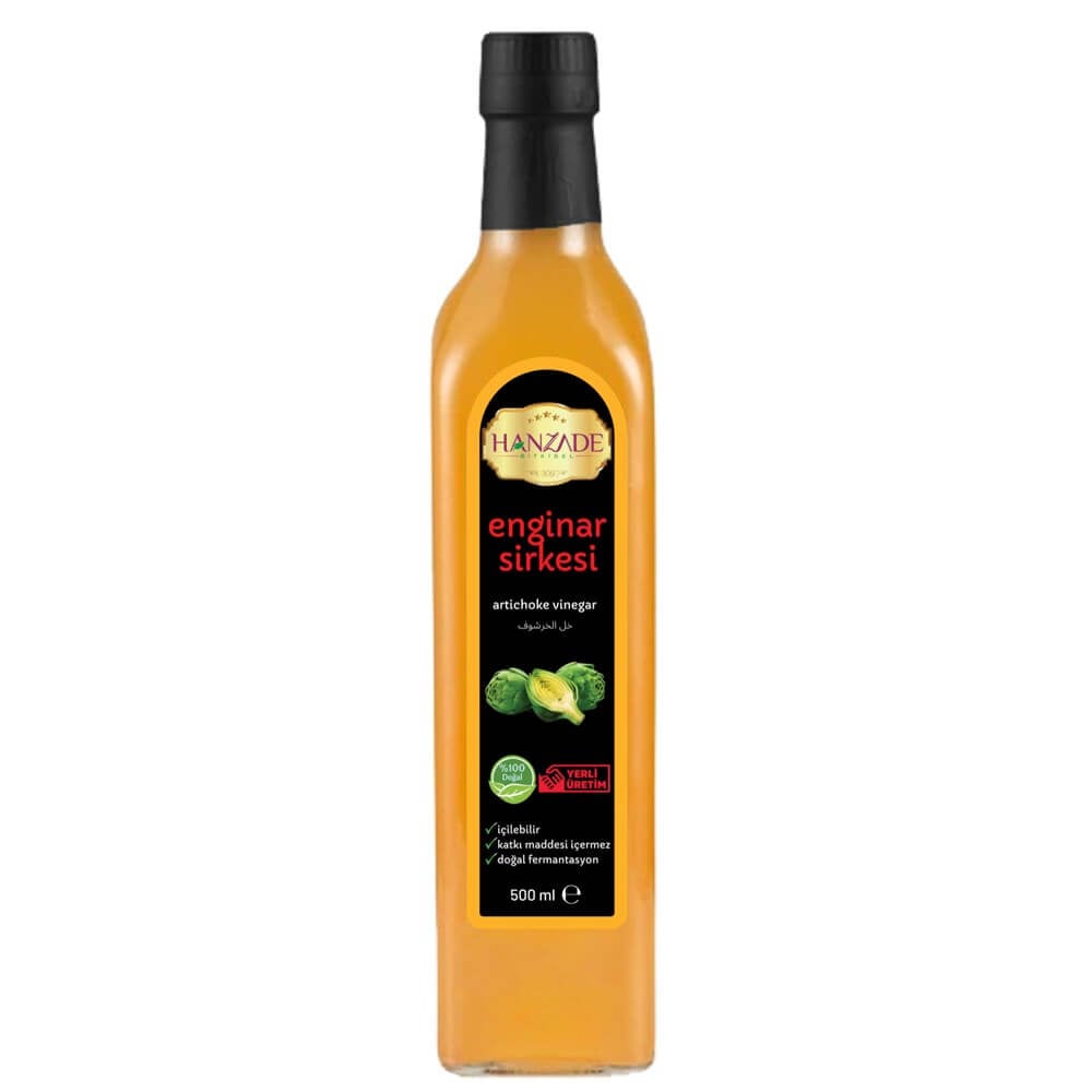 Hanzade Bitkisel Enginar Sirkesi 500 ml