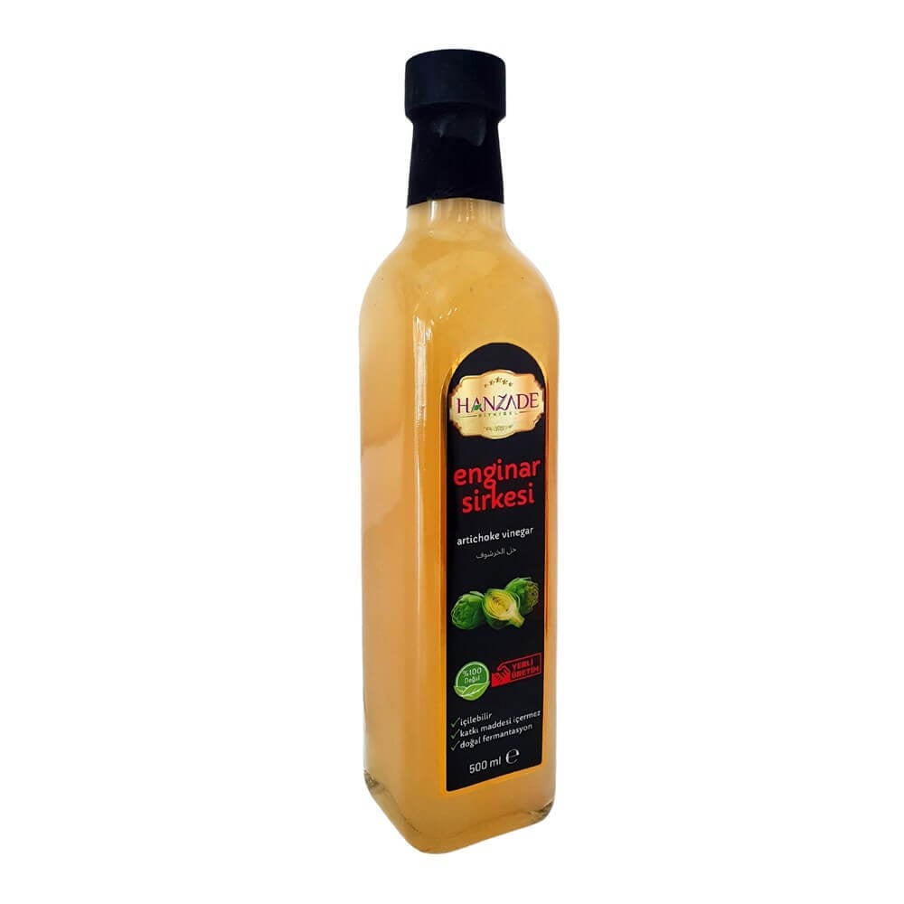 Hanzade Bitkisel Enginar Sirkesi 500 ml