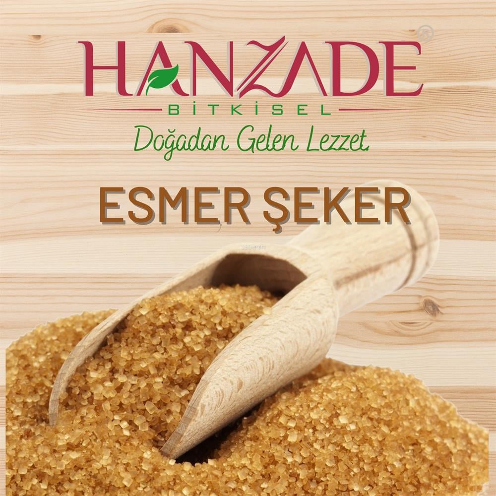 Hanzade Bitkisel Esmer Şeker (Kahverengi Şeker)
