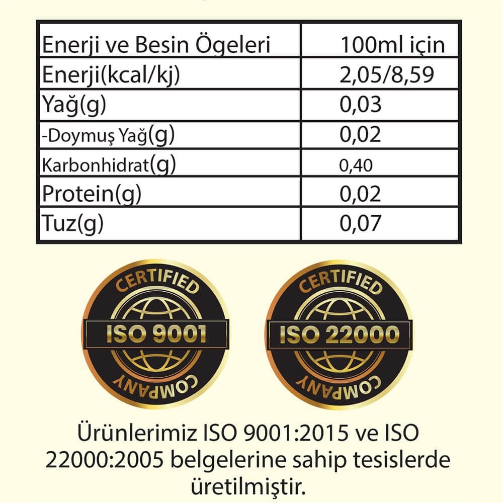 Hanzade Bitkisel Gül Sirkesi 500 Ml Doğal Fermantasyon Içilebilir Katkısız Cam Şişe