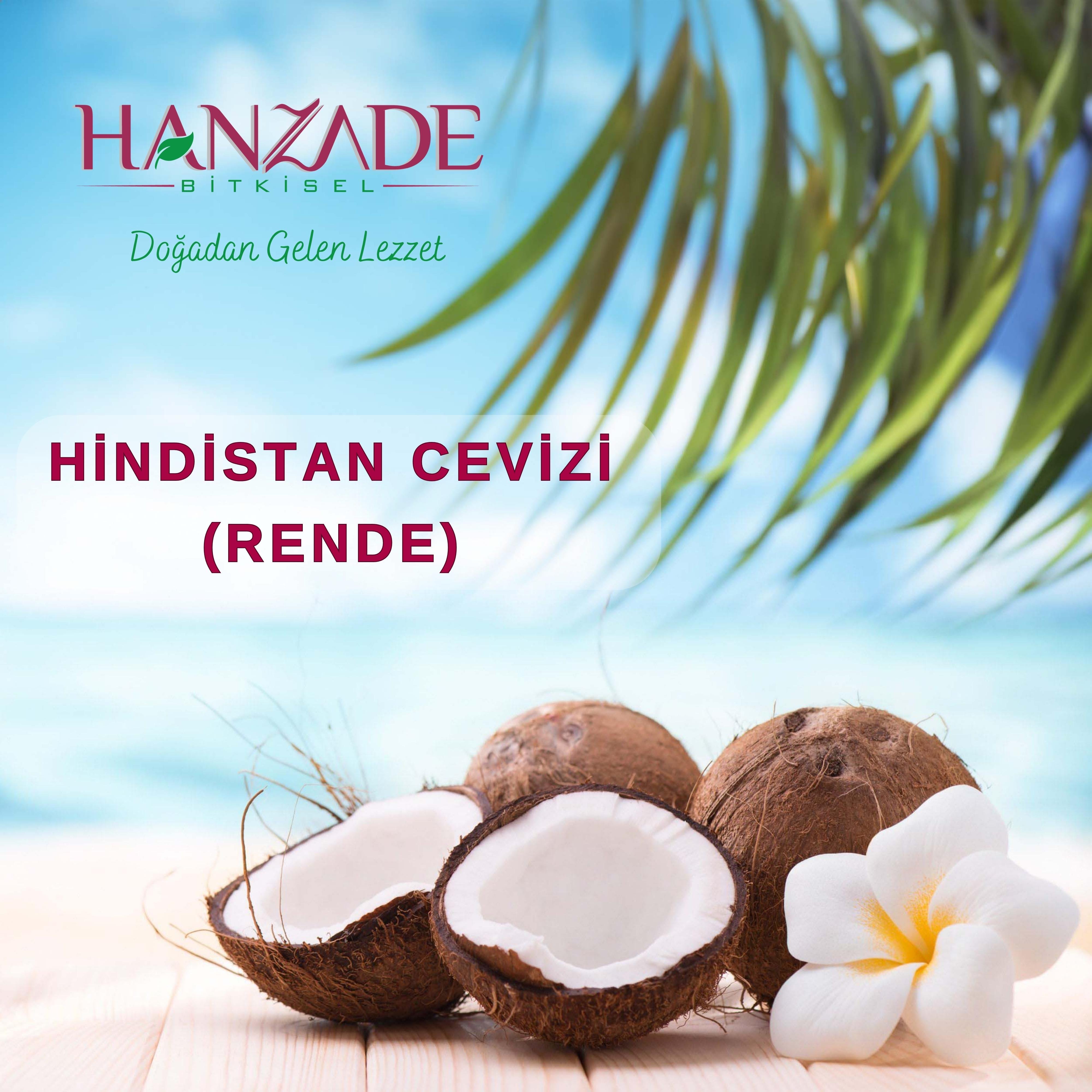 Hanzade Bitkisel Hindistan Cevizi Rende