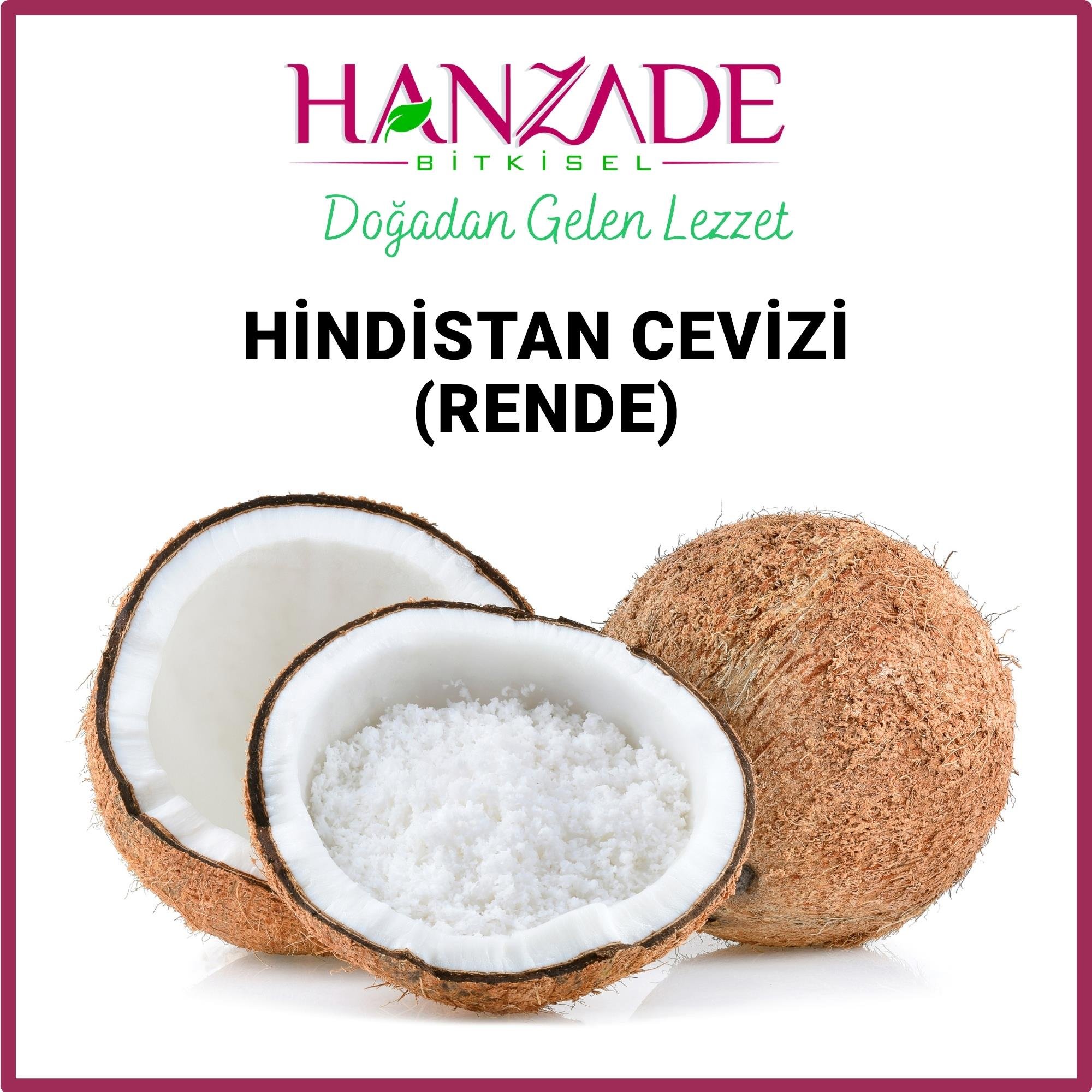 Hanzade Bitkisel Hindistan Cevizi Rende