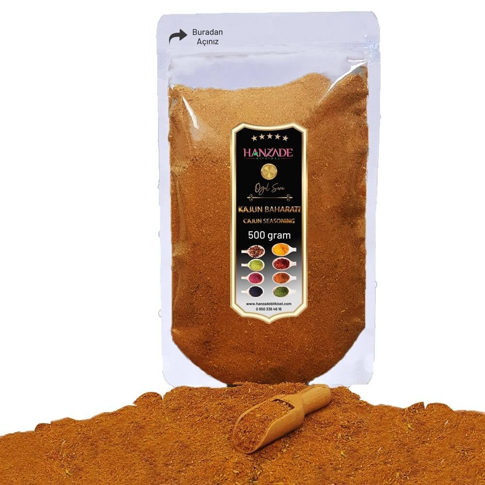 Hanzade Bitkisel Kajun Cajun Baharatı 500 Gr
