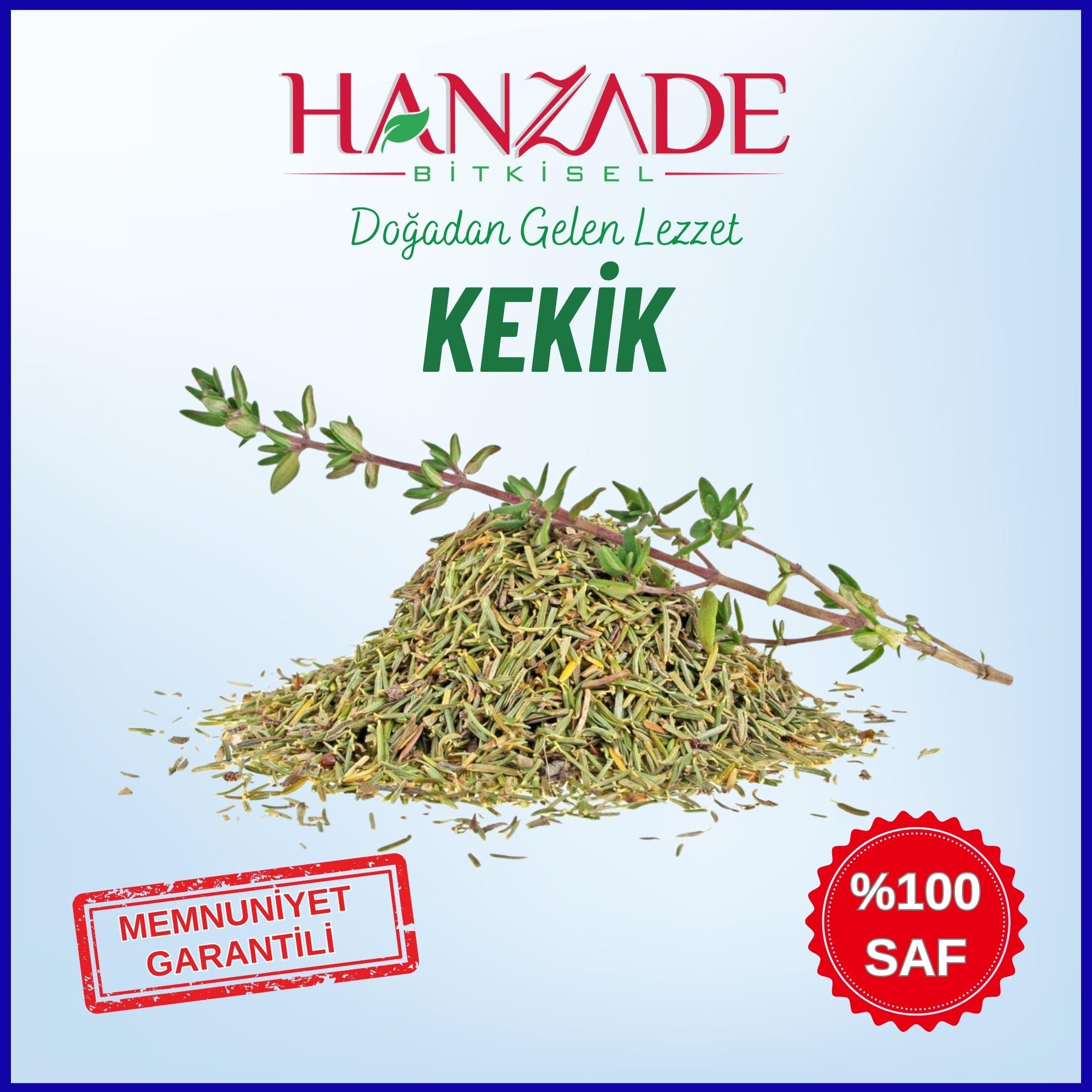 Hanzade Bitkisel Kekik Bilye Kekikten Öğütülmüş, Saf, Karışımsız
