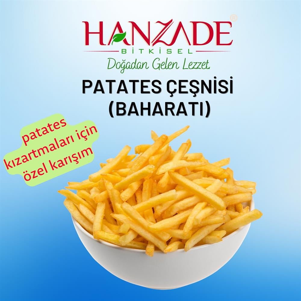 Hanzade Bitkisel Kızarmış Patates Baharatı Çeşnisi